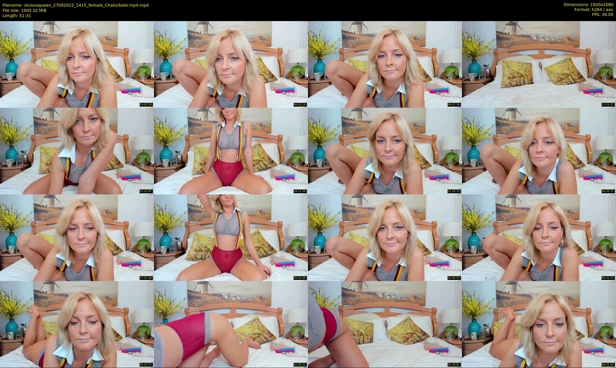 viciousqueen — 52 minute Chaturbate female cam show recording, 1080p, Sep 27, 2022