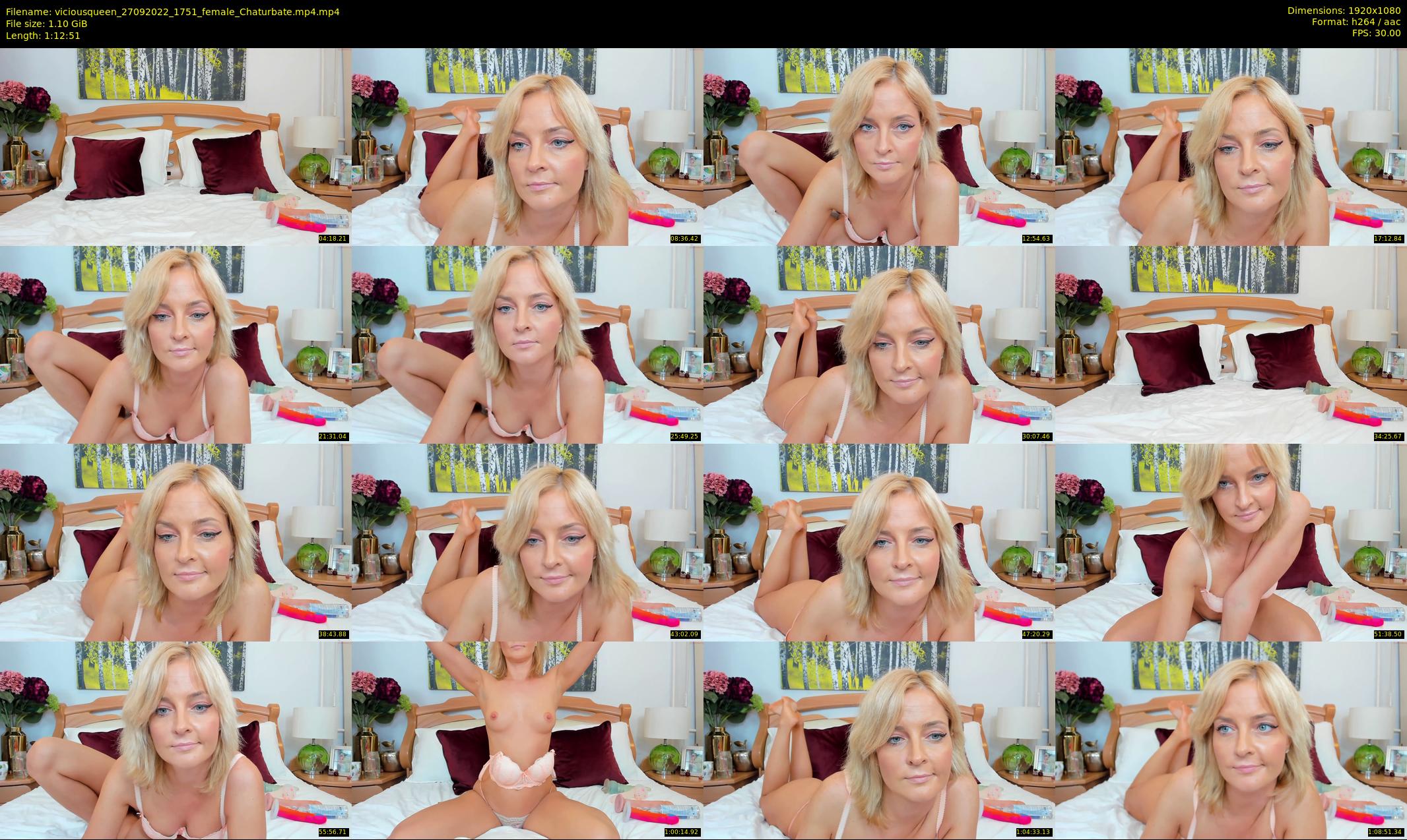 viciousqueen — 73 minute Chaturbate female cam show recording, 1080p, Sep 27, 2022