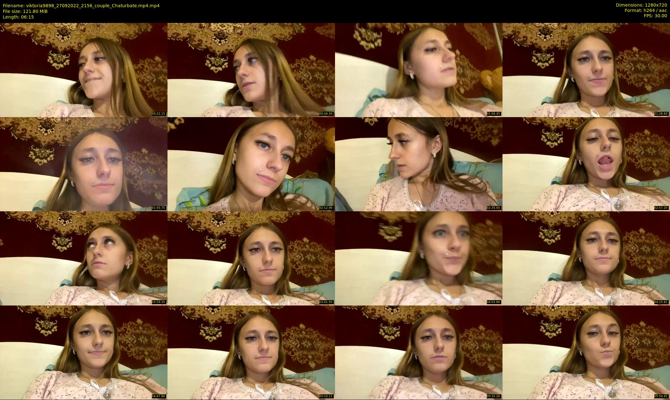 viktoria9898 — 7 minute Chaturbate couple cam show recording, 720p, Sep 27, 2022