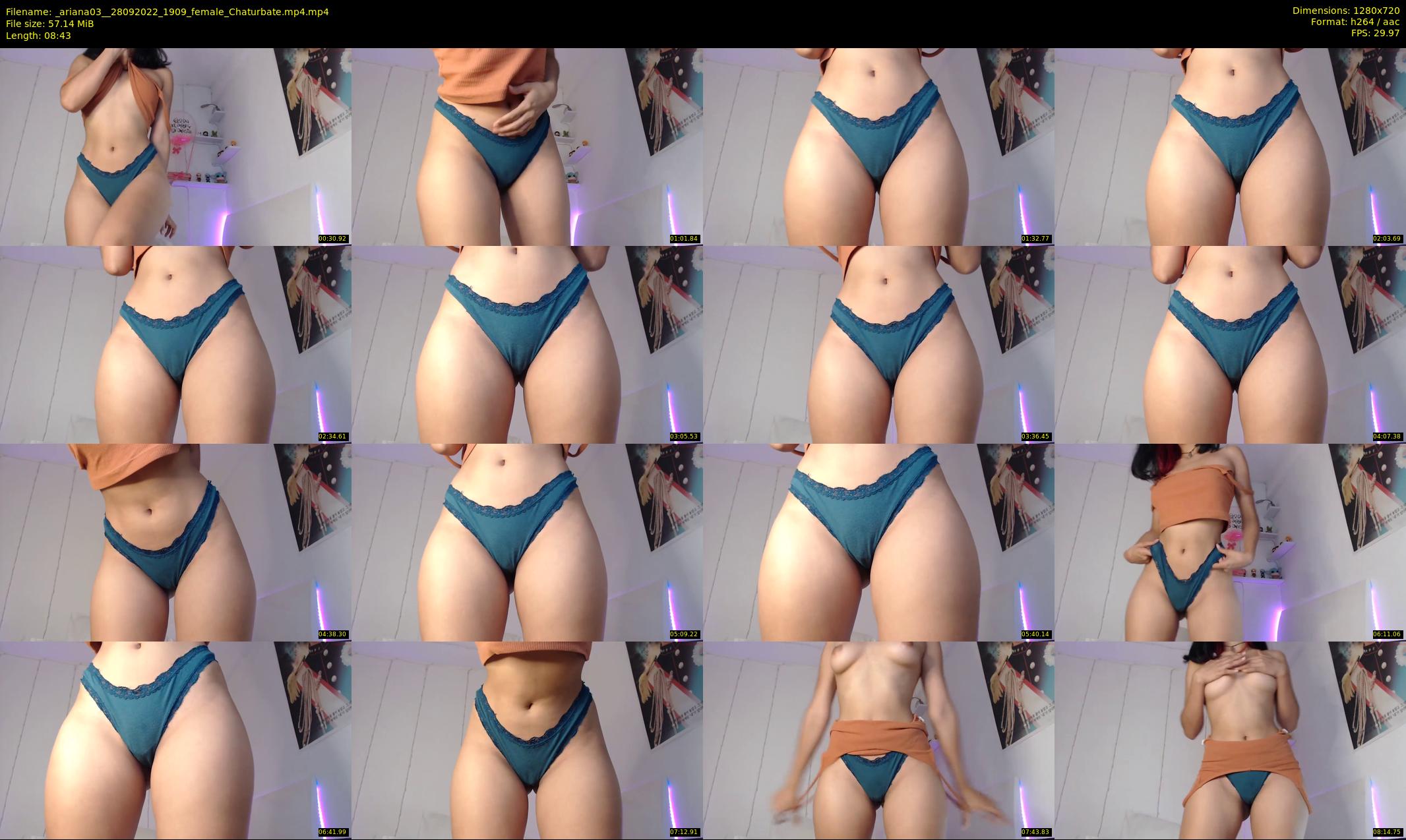 _ariana03_ — 9 minute Chaturbate female cam show recording, 720p, Sep 28, 2022