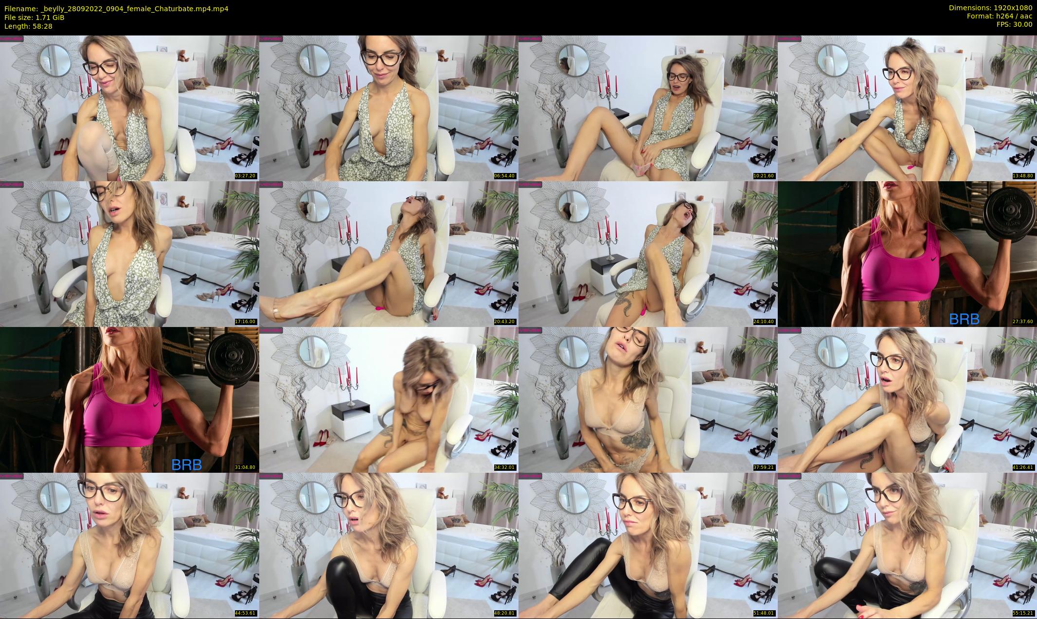 _beylly — 59 minute Chaturbate female cam show recording, 1080p, Sep 28, 2022