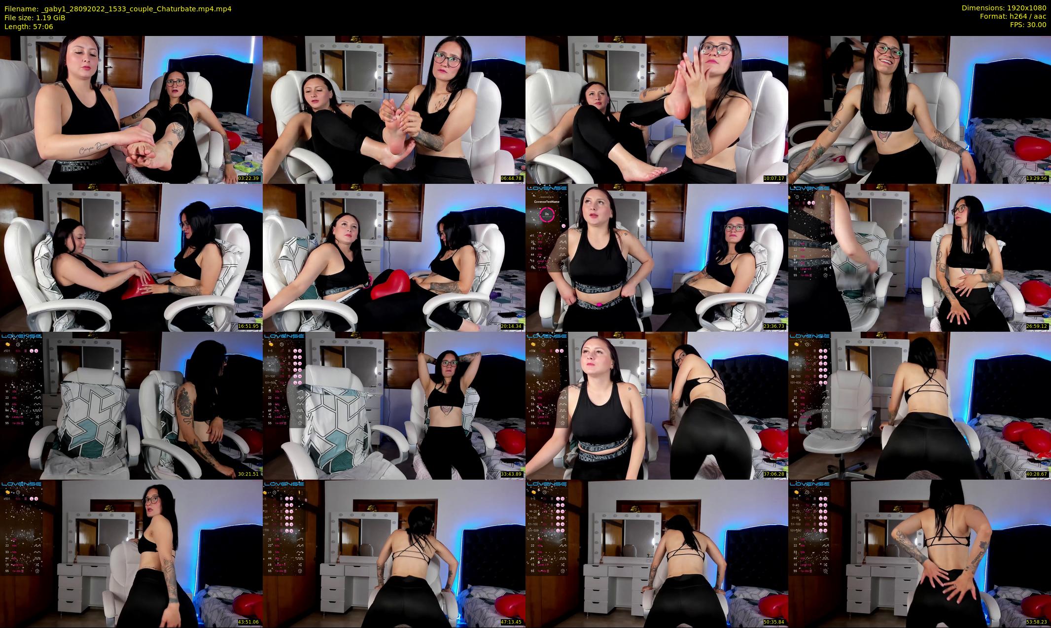 _gaby1 — 58 minute Chaturbate female cam show recording, 1080p, Sep 28, 2022