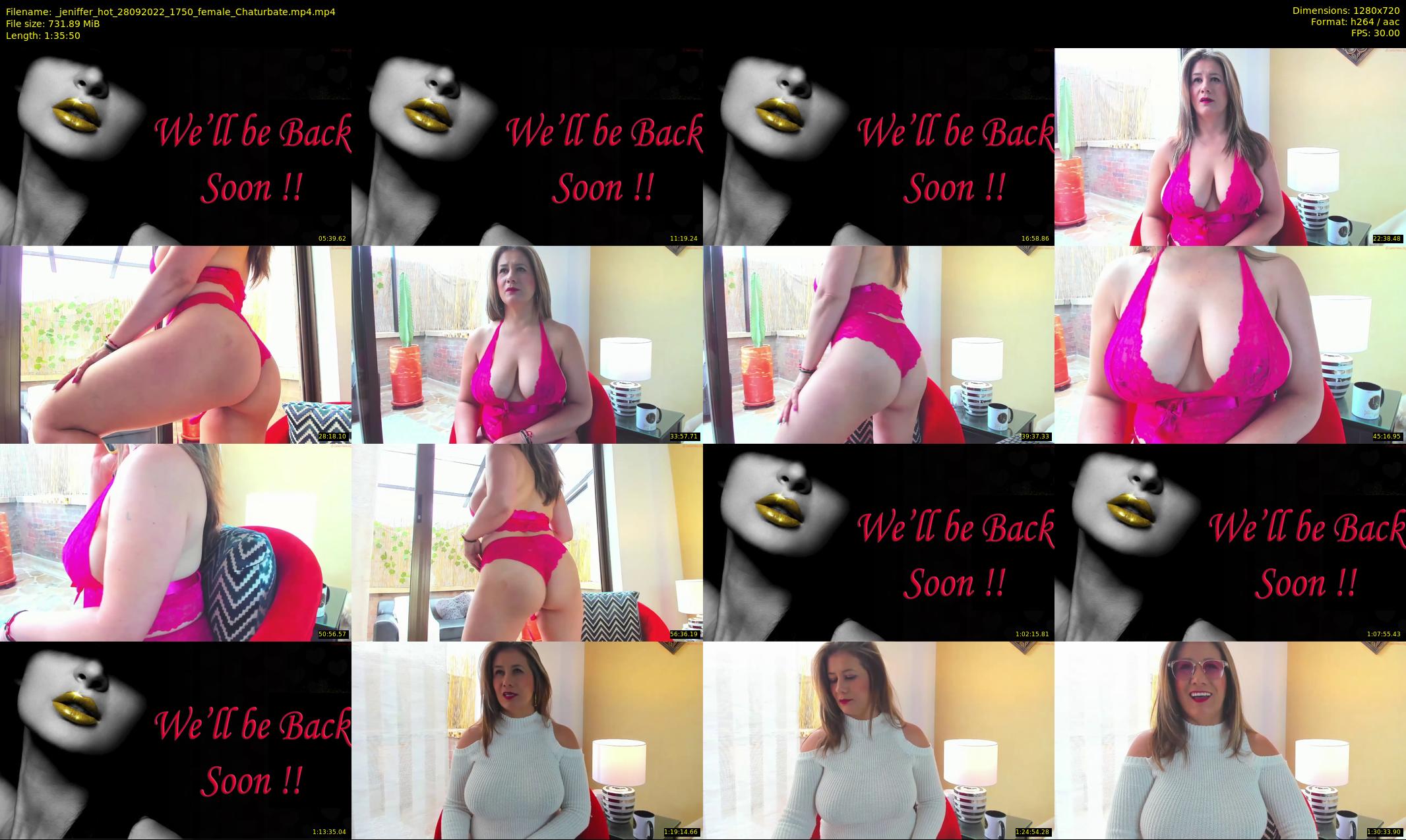 _jeniffer_hot — 96 minute Chaturbate female cam show recording, 720p, Sep 28, 2022