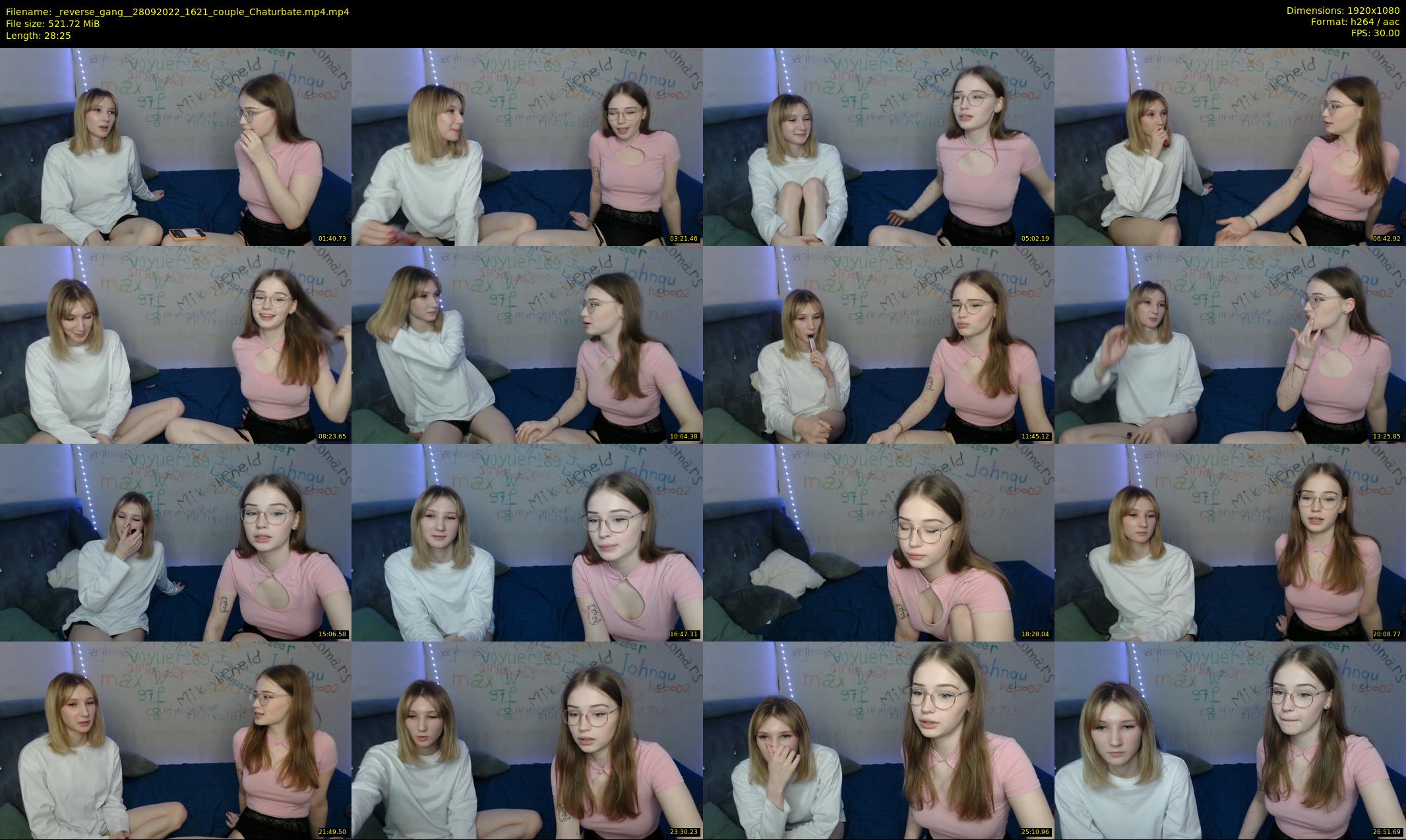 _reverse_gang_ — 29 minute Chaturbate couple cam show recording, 1080p, Sep 28, 2022