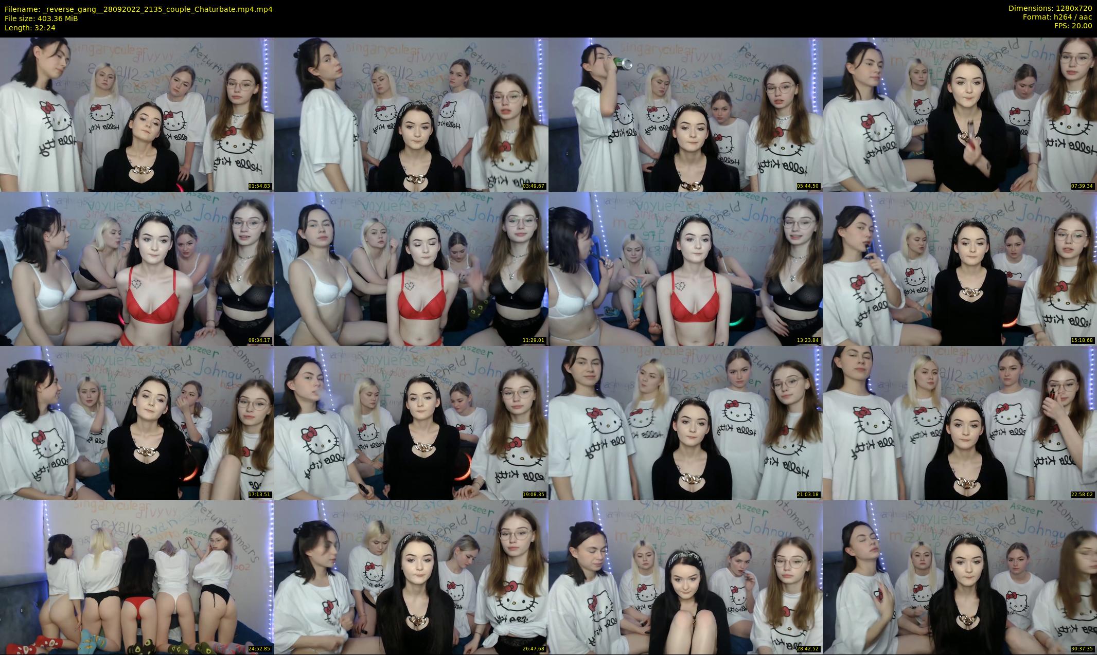 _reverse_gang_ — 33 minute Chaturbate couple cam show recording, 720p, Sep 28, 2022