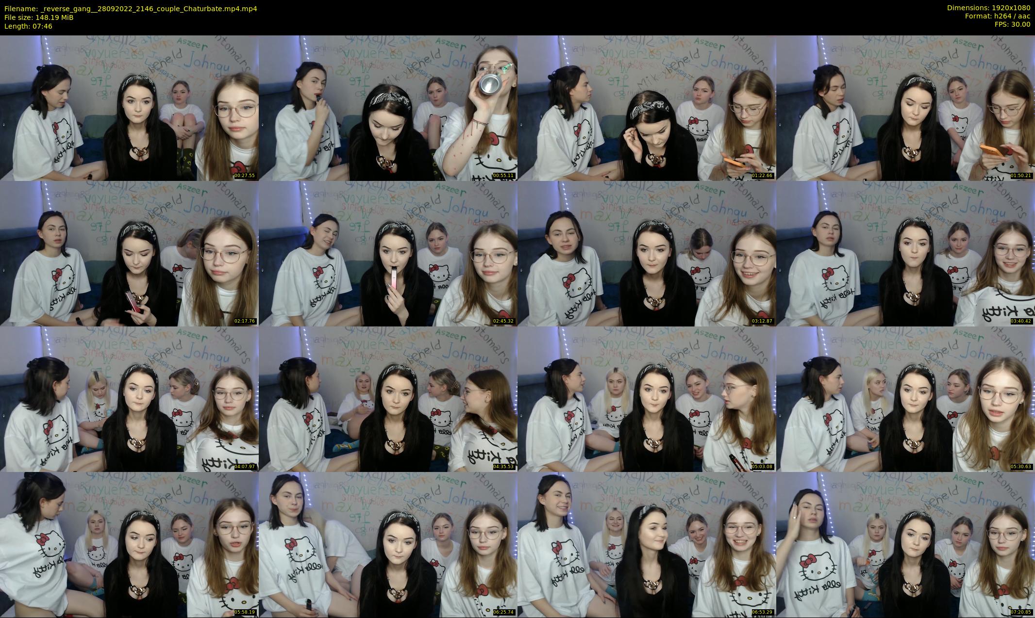 _reverse_gang_ — 8 minute Chaturbate couple cam show recording, 1080p, Sep 28, 2022