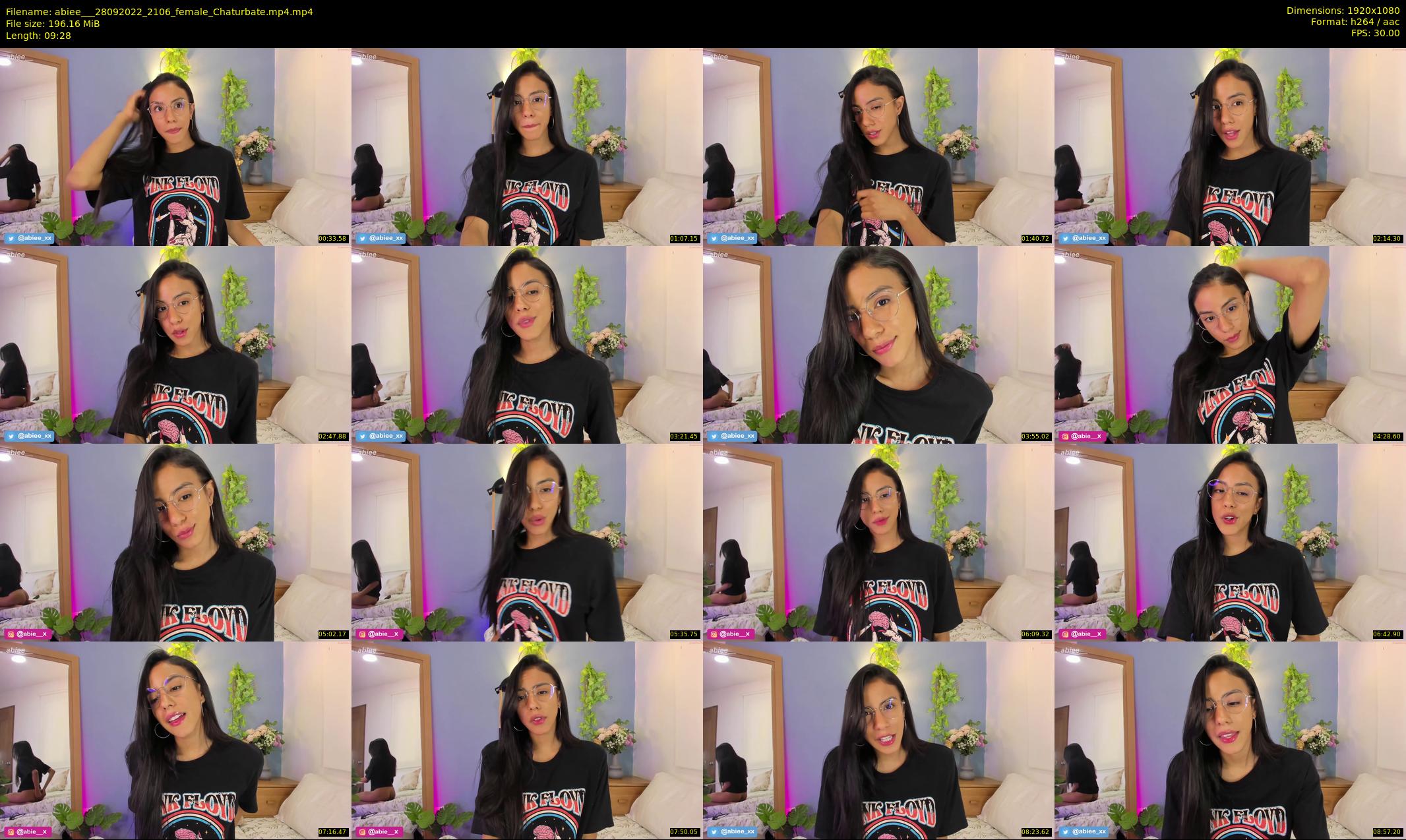 abiee__ — 10 minute Chaturbate female cam show recording, 1080p, Sep 28, 2022