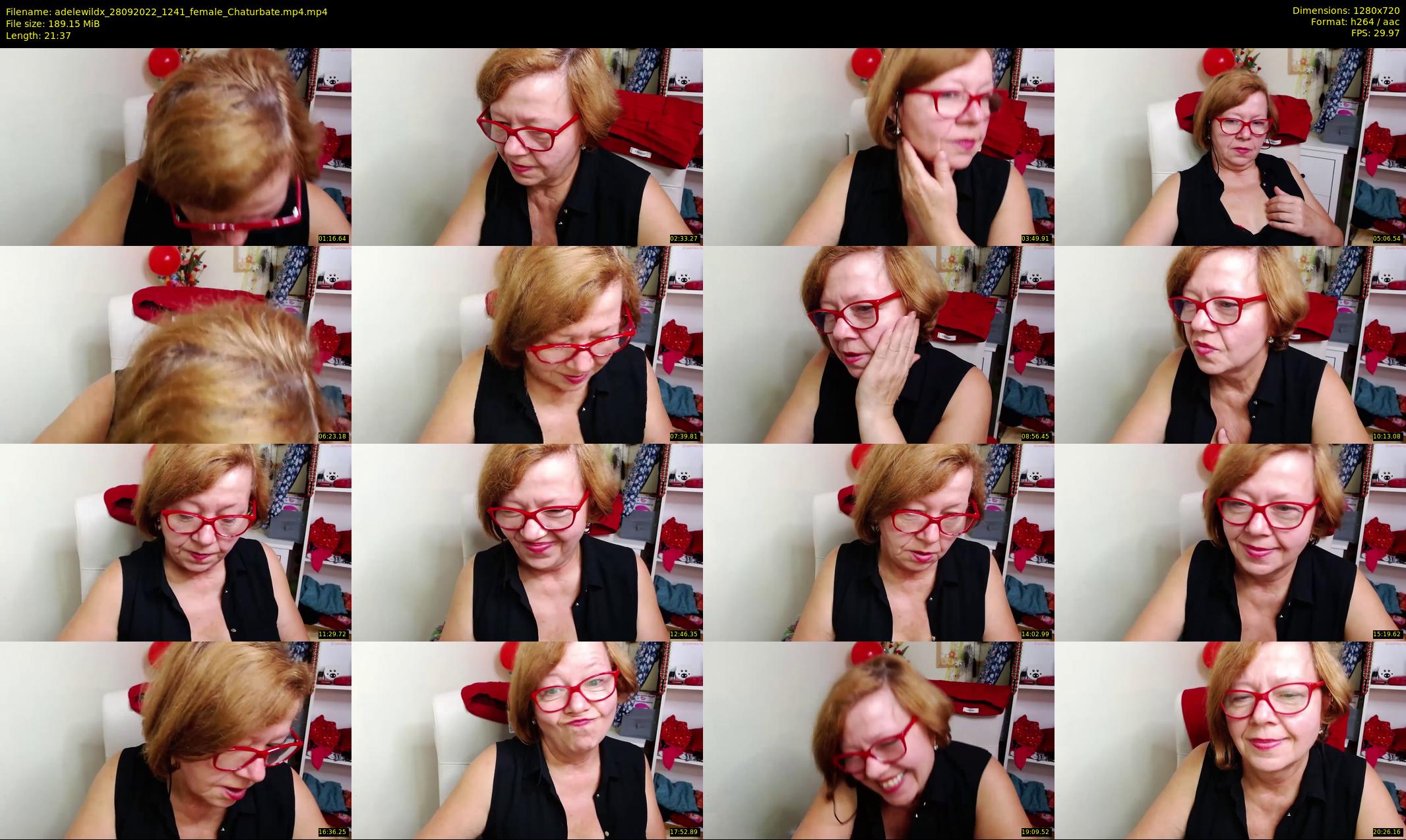 adelewildx — 22 minute Chaturbate female cam show recording, 720p, Sep 28, 2022