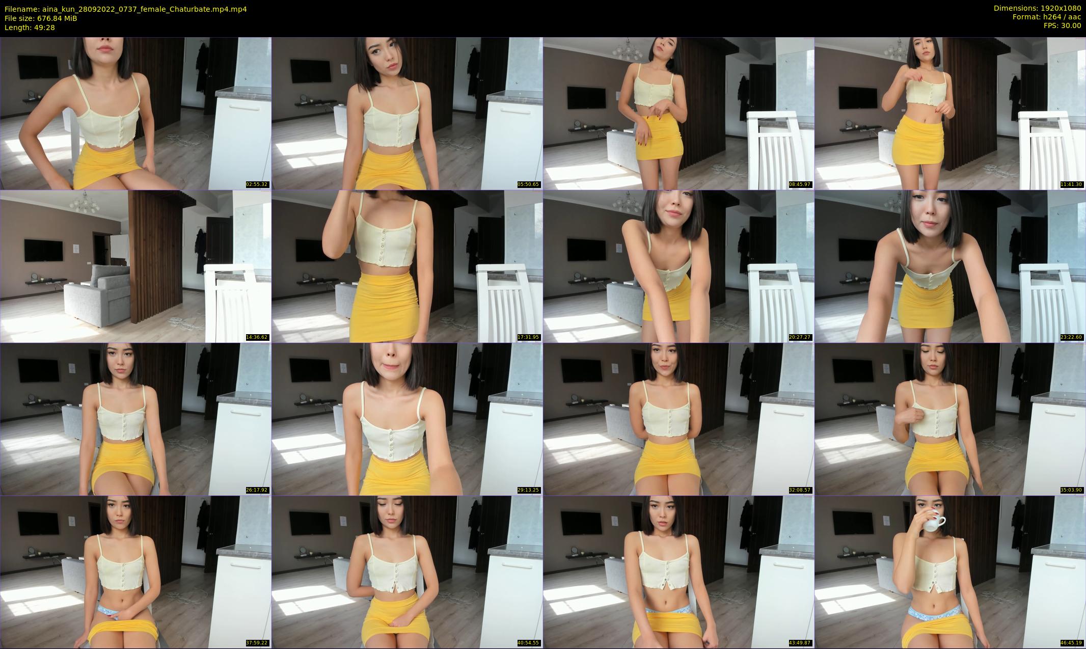 aina_kun — 50 minute Chaturbate female cam show recording, 1080p, Sep 28, 2022