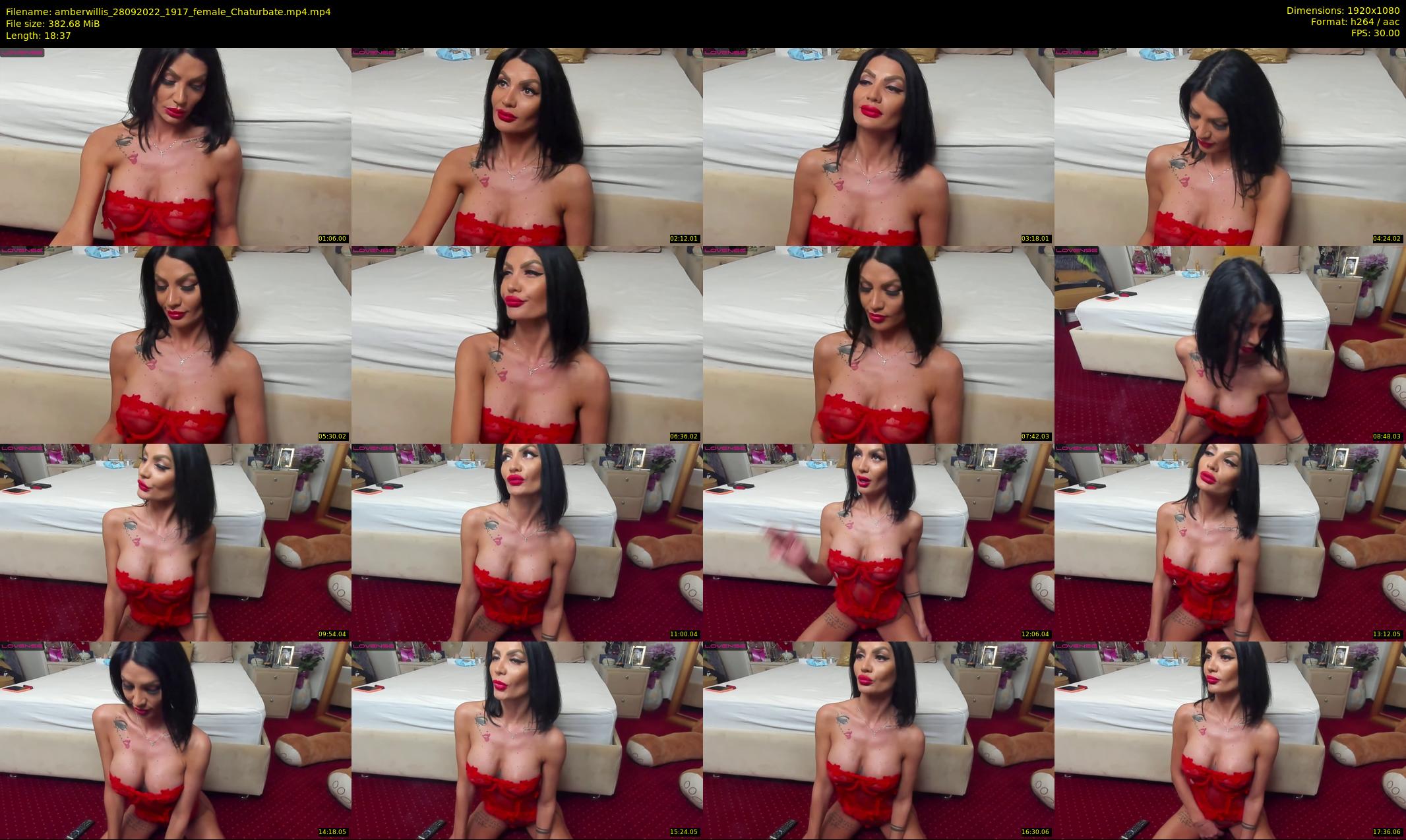 amberwillis — 19 minute Chaturbate female cam show recording, 1080p, Sep 28, 2022