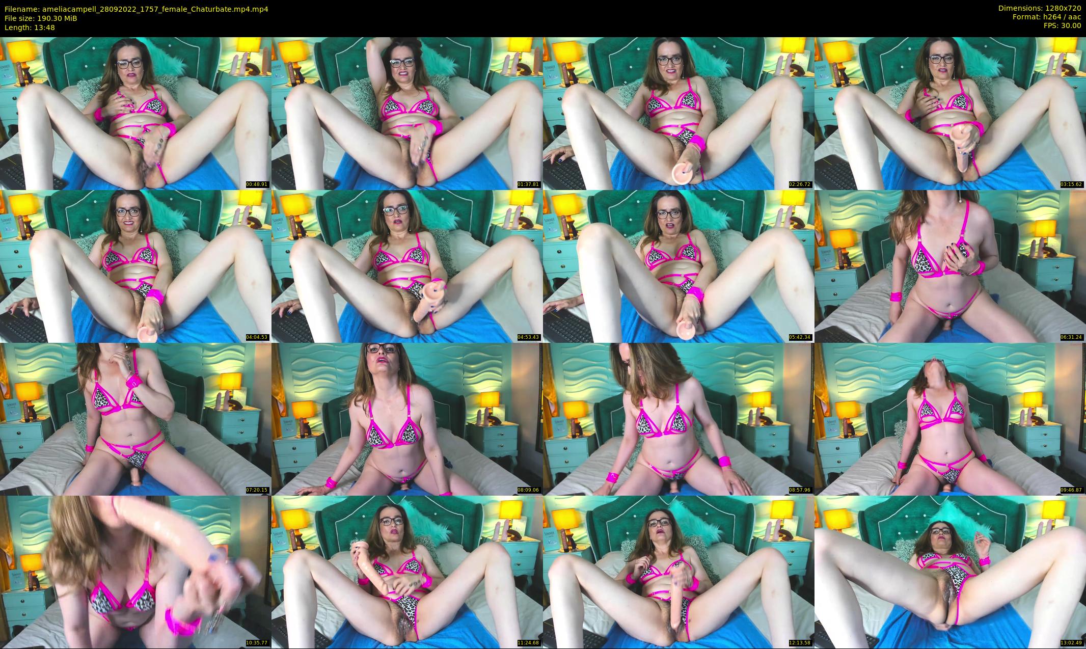 ameliacampell — 14 minute Chaturbate female cam show recording, 720p, Sep 28, 2022