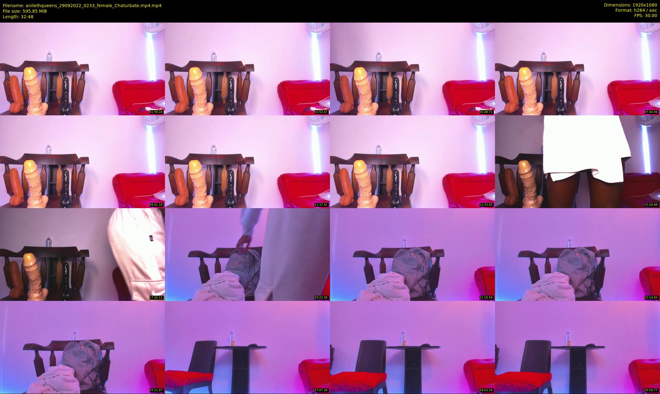 anilethqueens — 33 minute Chaturbate female cam show recording, 1080p, Sep 29, 2022