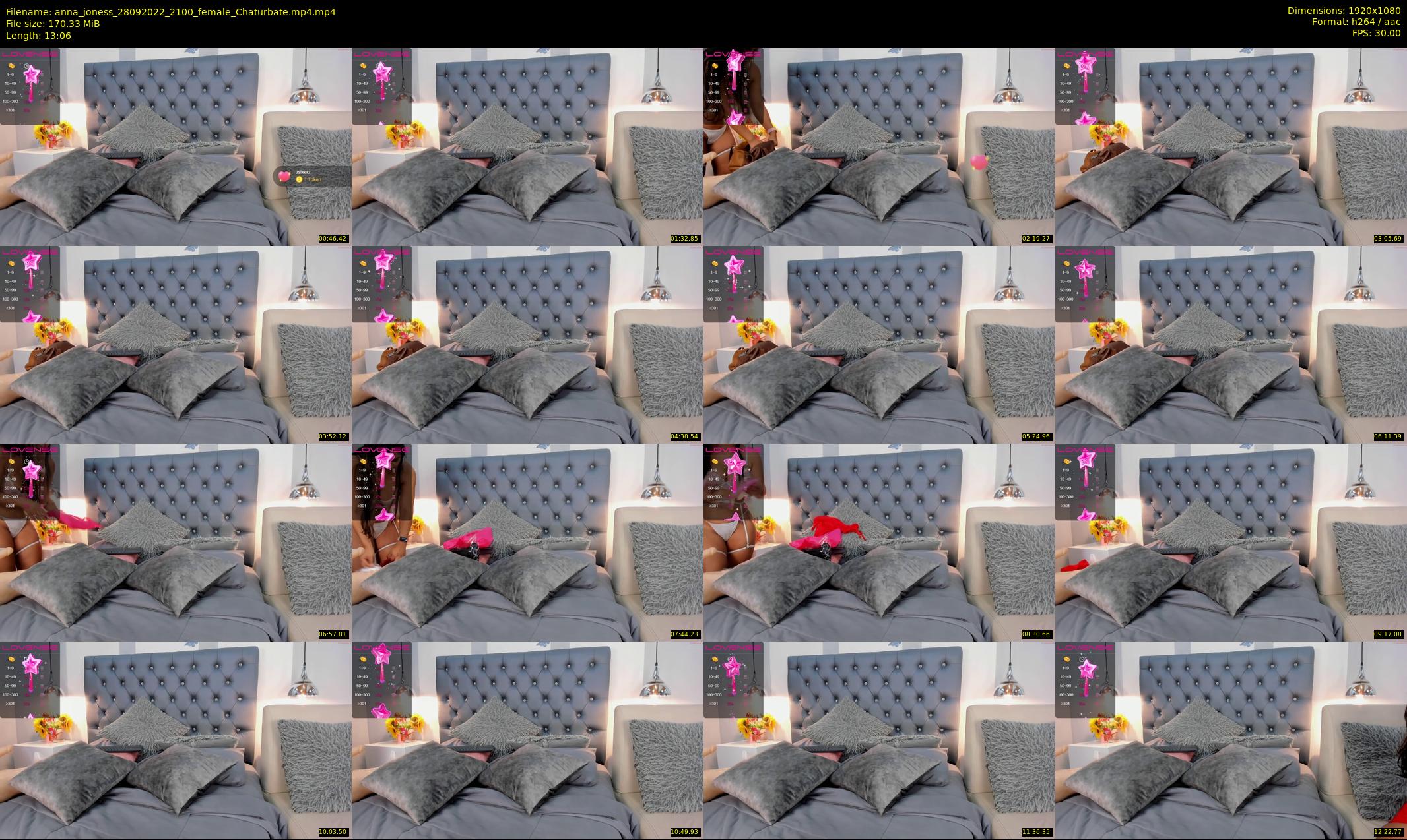 anna_joness — 14 minute Chaturbate female cam show recording, 1080p, Sep 28, 2022