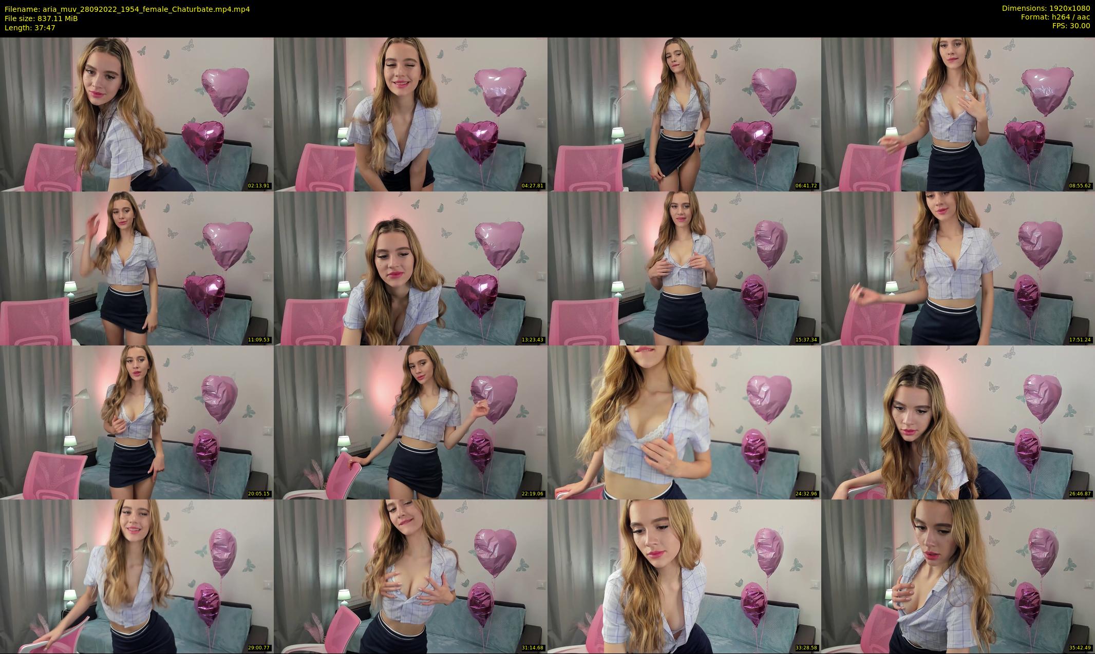 aria_muv — 38 minute Chaturbate female cam show recording, 1080p, Sep 28, 2022