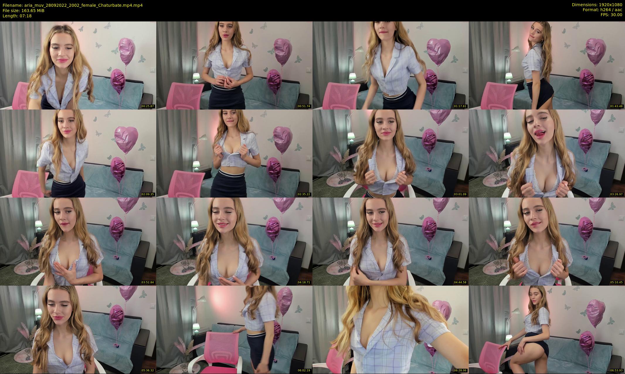 aria_muv — 8 minute Chaturbate female cam show recording, 1080p, Sep 28, 2022