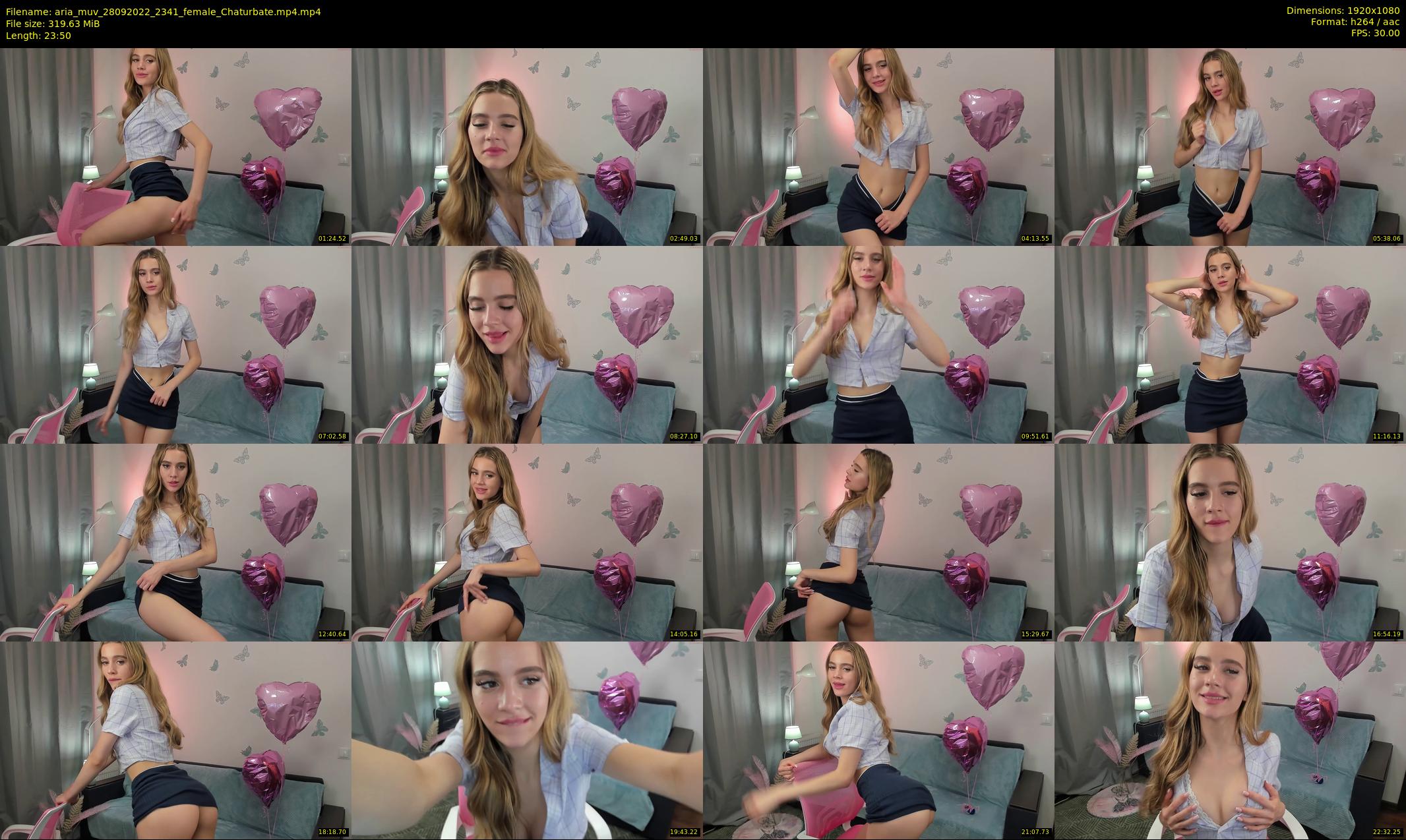 aria_muv — 24 minute Chaturbate female cam show recording, 1080p, Sep 28, 2022