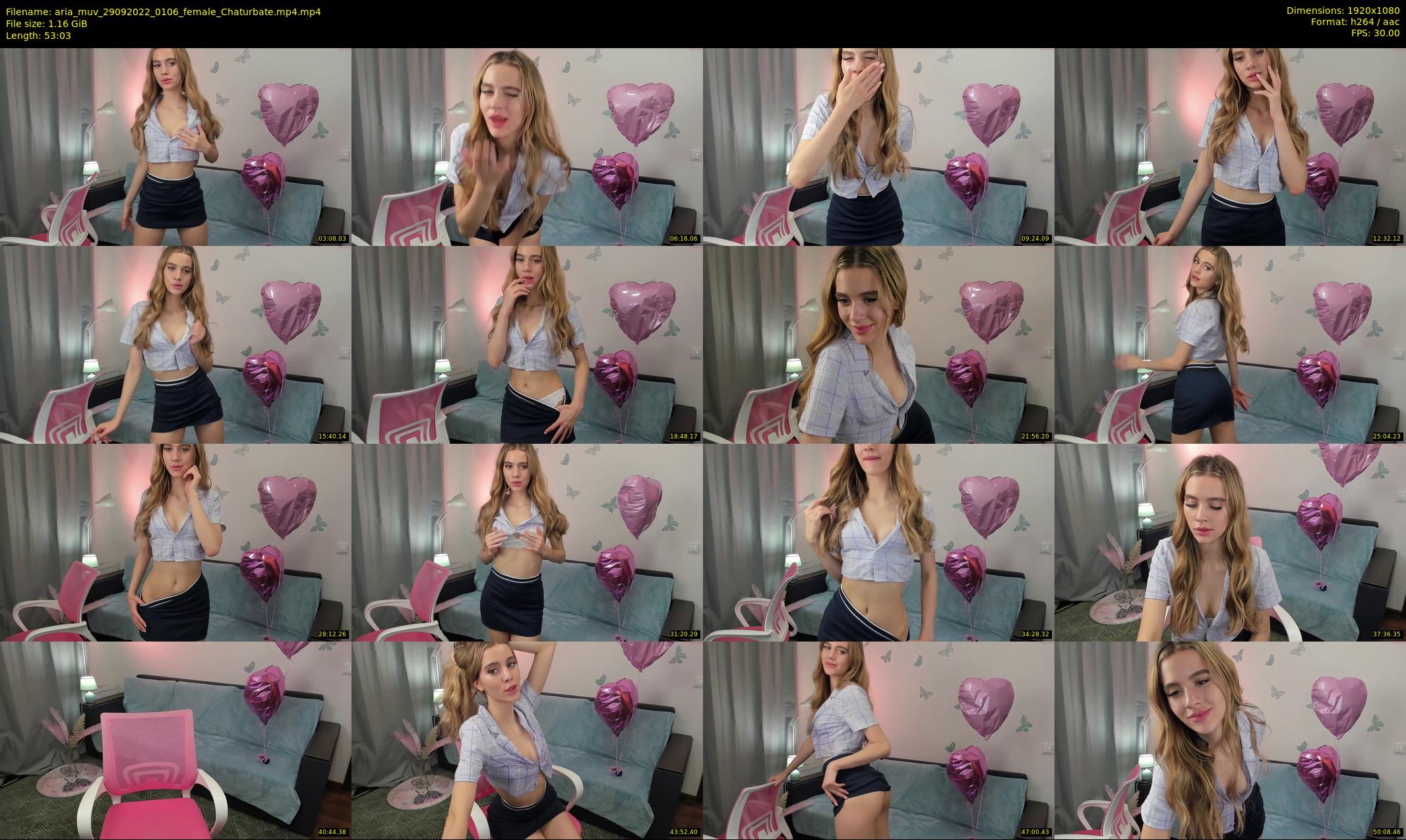 aria_muv — 54 minute Chaturbate female cam show recording, 1080p, Sep 29, 2022