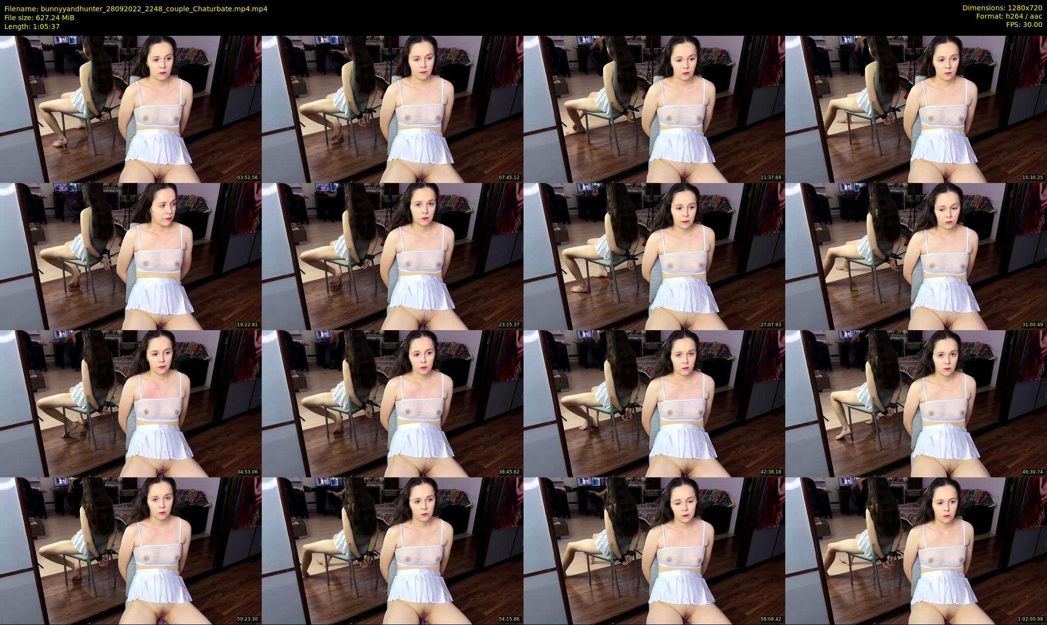 bunnyyandhunter — 66 minute Chaturbate couple cam show recording, 720p, Sep 28, 2022