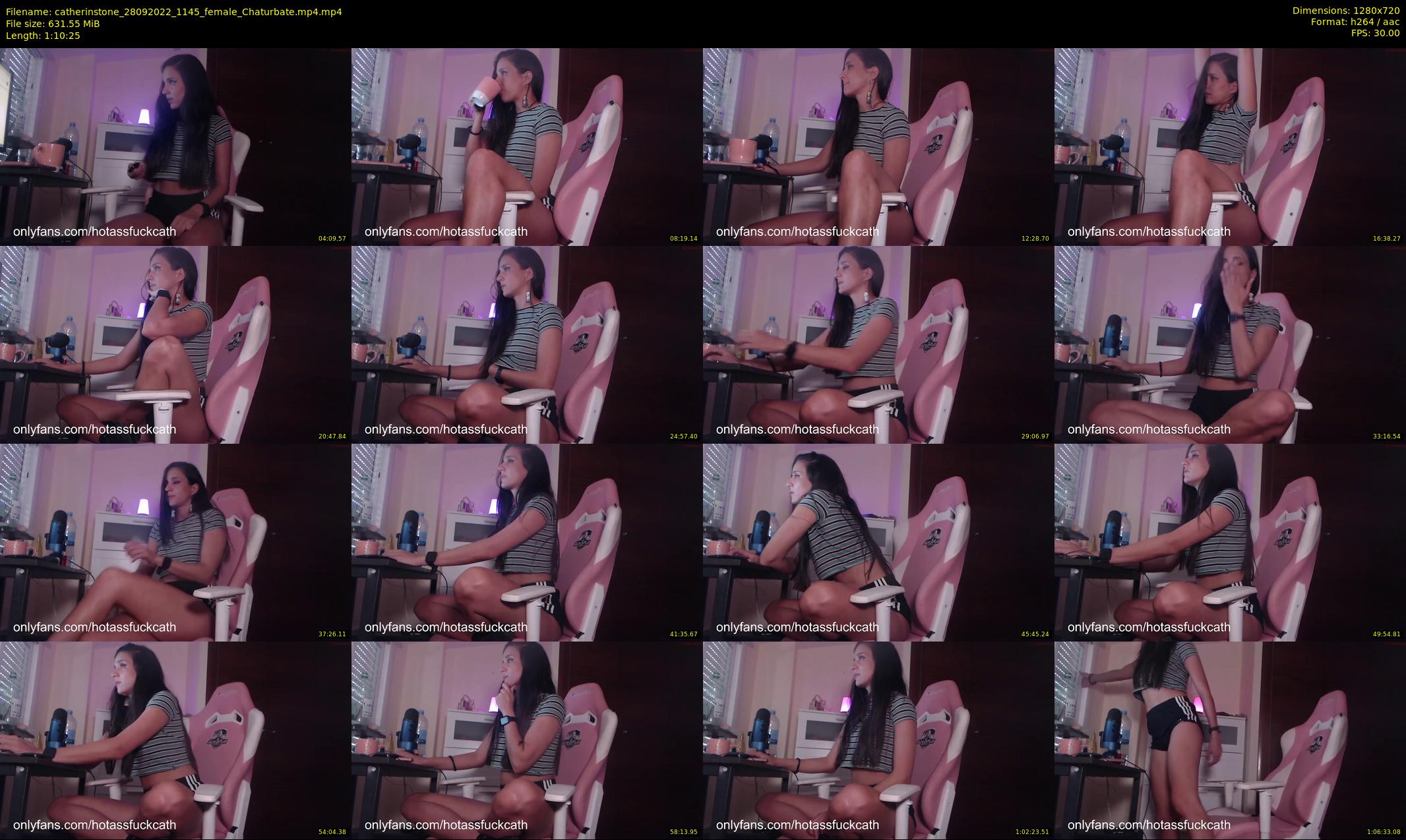 catherinstone — 71 minute Chaturbate female cam show recording, 720p, Sep 28, 2022