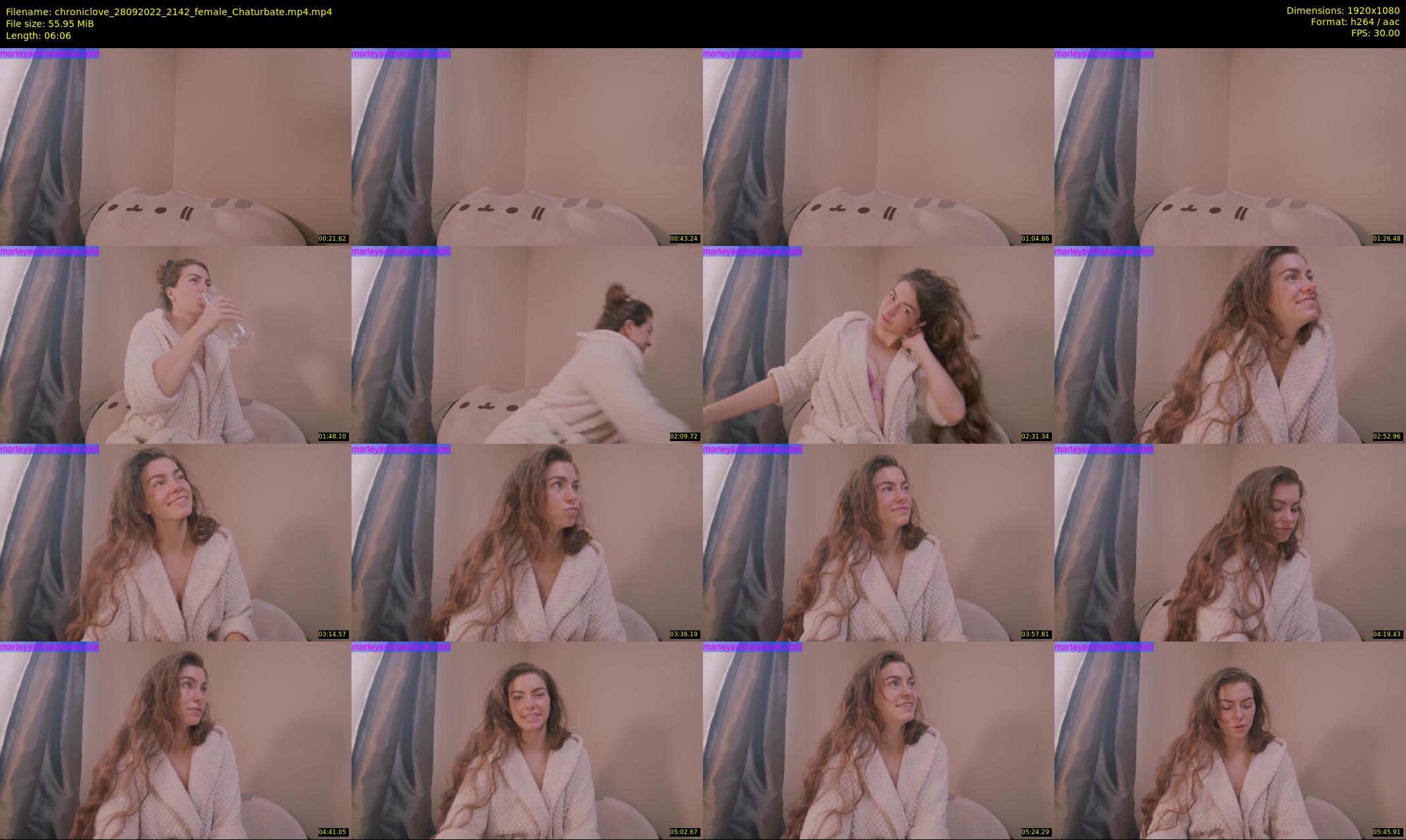 chroniclove — 7 minute Chaturbate female cam show recording, 1080p, Sep 28, 2022