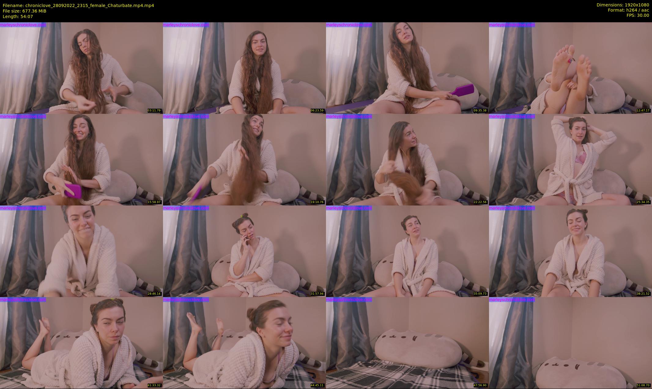 chroniclove — 55 minute Chaturbate female cam show recording, 1080p, Sep 28, 2022