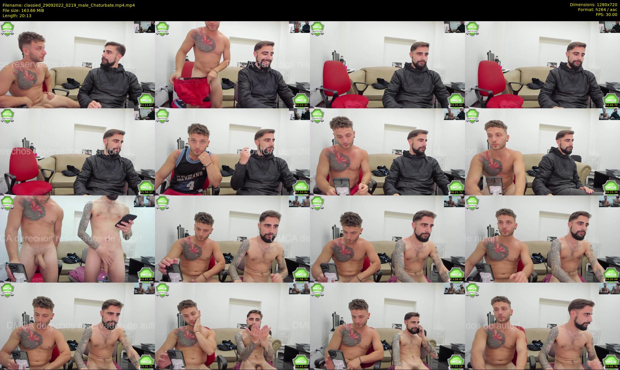 classied — 21 minute Chaturbate male cam show recording, 720p, Sep 29, 2022