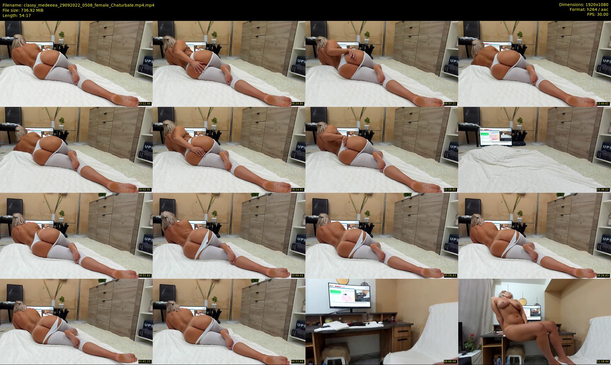 classy_medeeea — 55 minute Chaturbate female cam show recording, 1080p, Sep 29, 2022