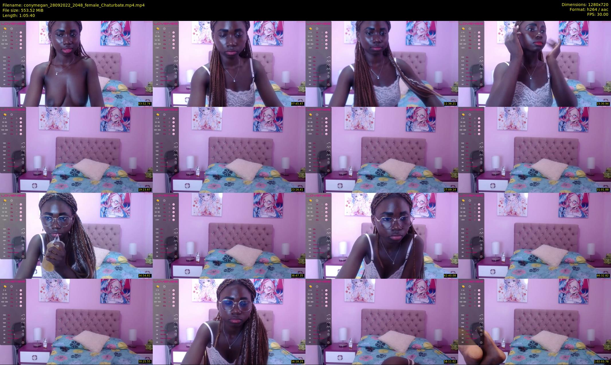 conymegan — 66 minute Chaturbate female cam show recording, 720p, Sep 28, 2022