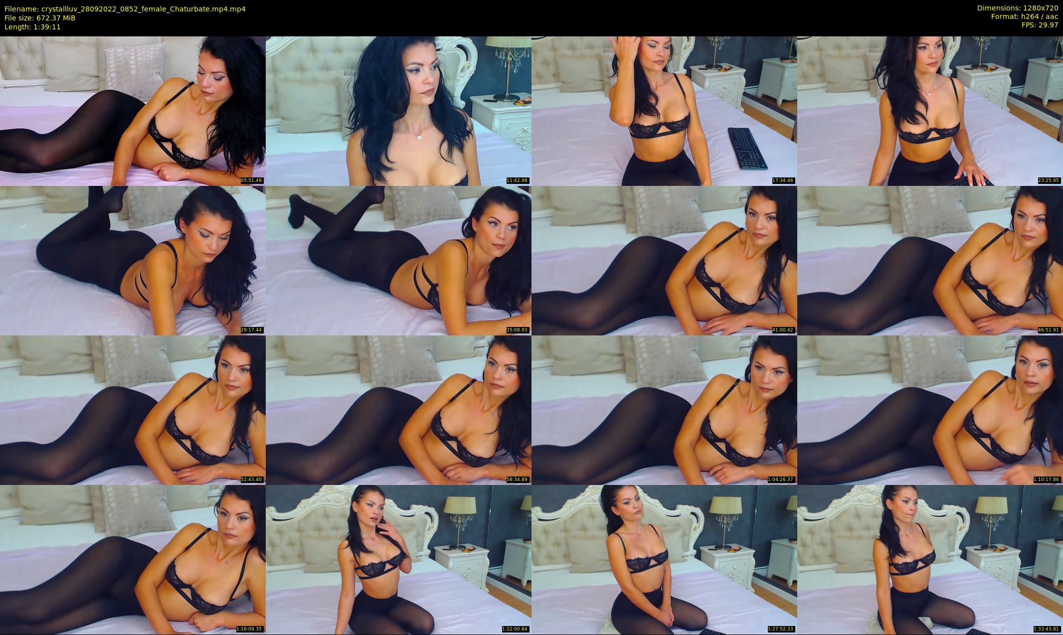 crystallluv — 100 minute Chaturbate female cam show recording, 720p, Sep 28, 2022