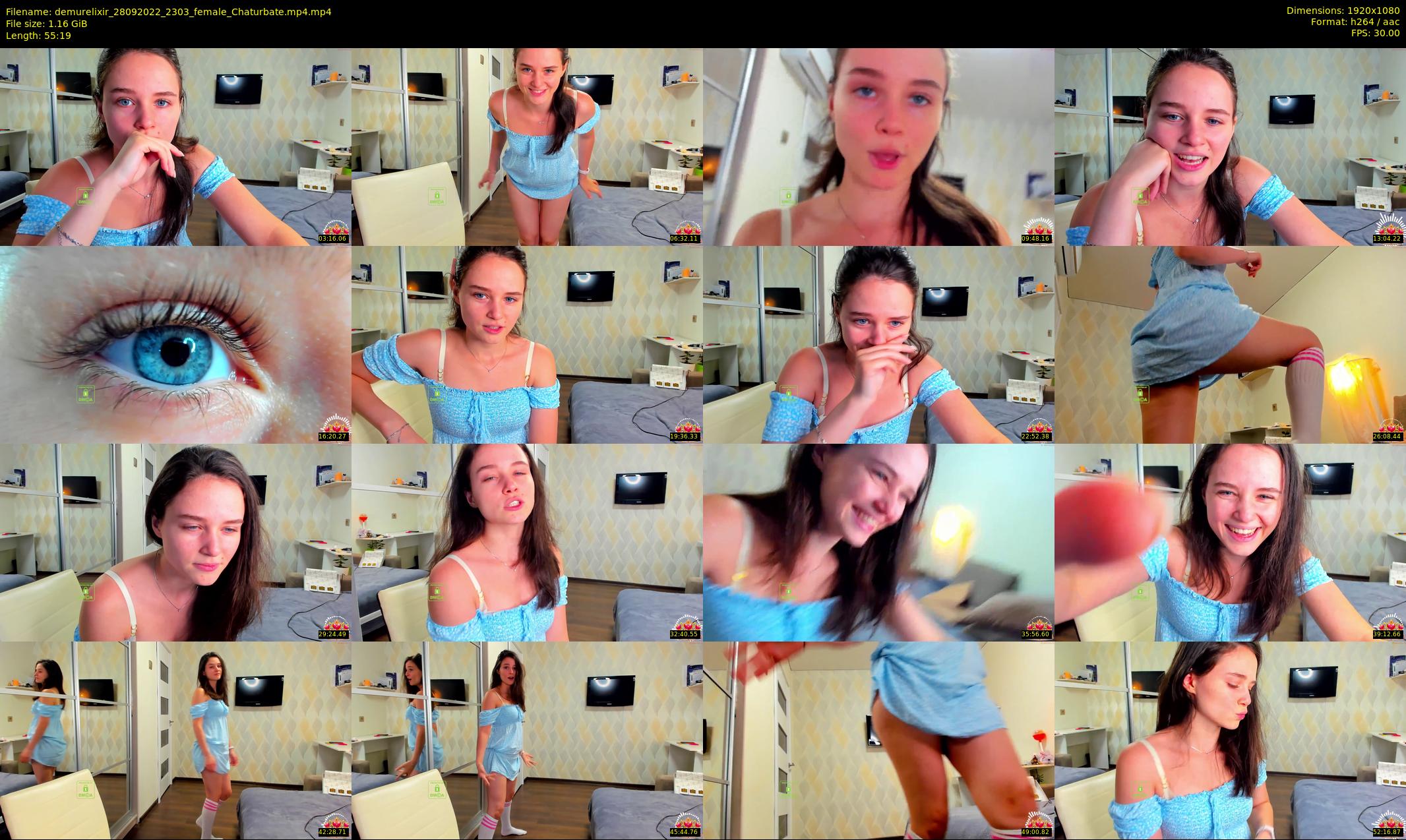 demurelixir — 56 minute Chaturbate female cam show recording, 1080p, Sep 28, 2022