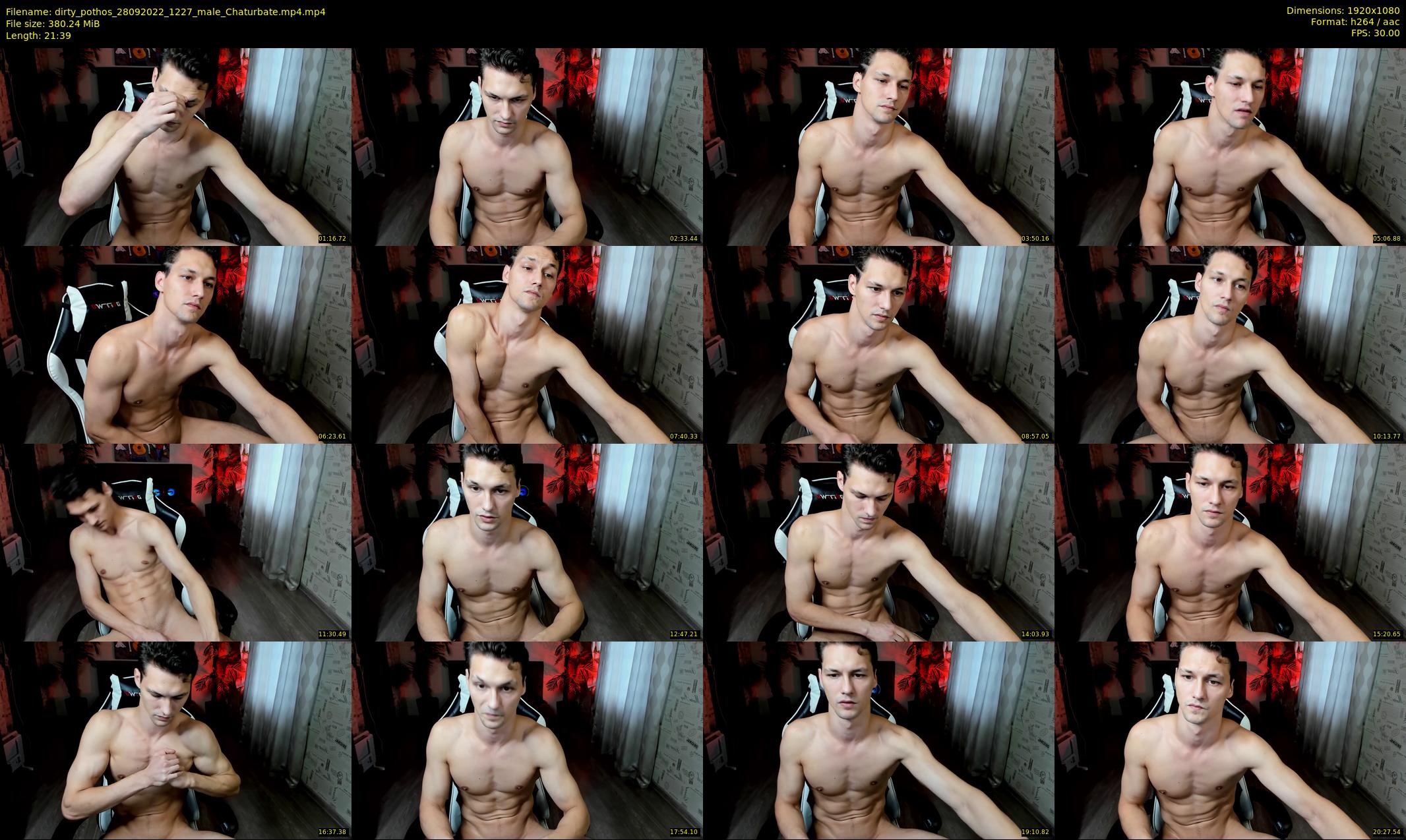 dirty_pothos — 22 minute Chaturbate male cam show recording, 1080p, Sep 28, 2022