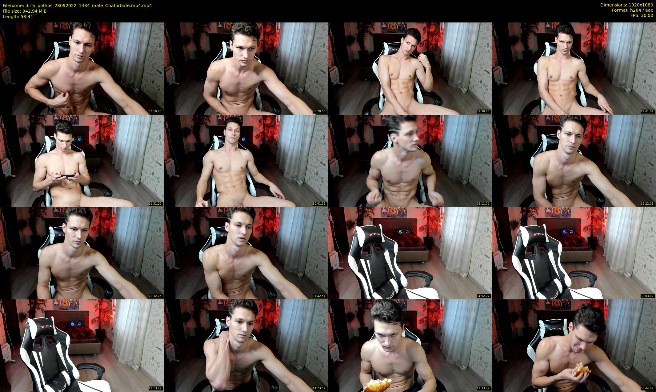 dirty_pothos — 54 minute Chaturbate male cam show recording, 1080p, Sep 28, 2022