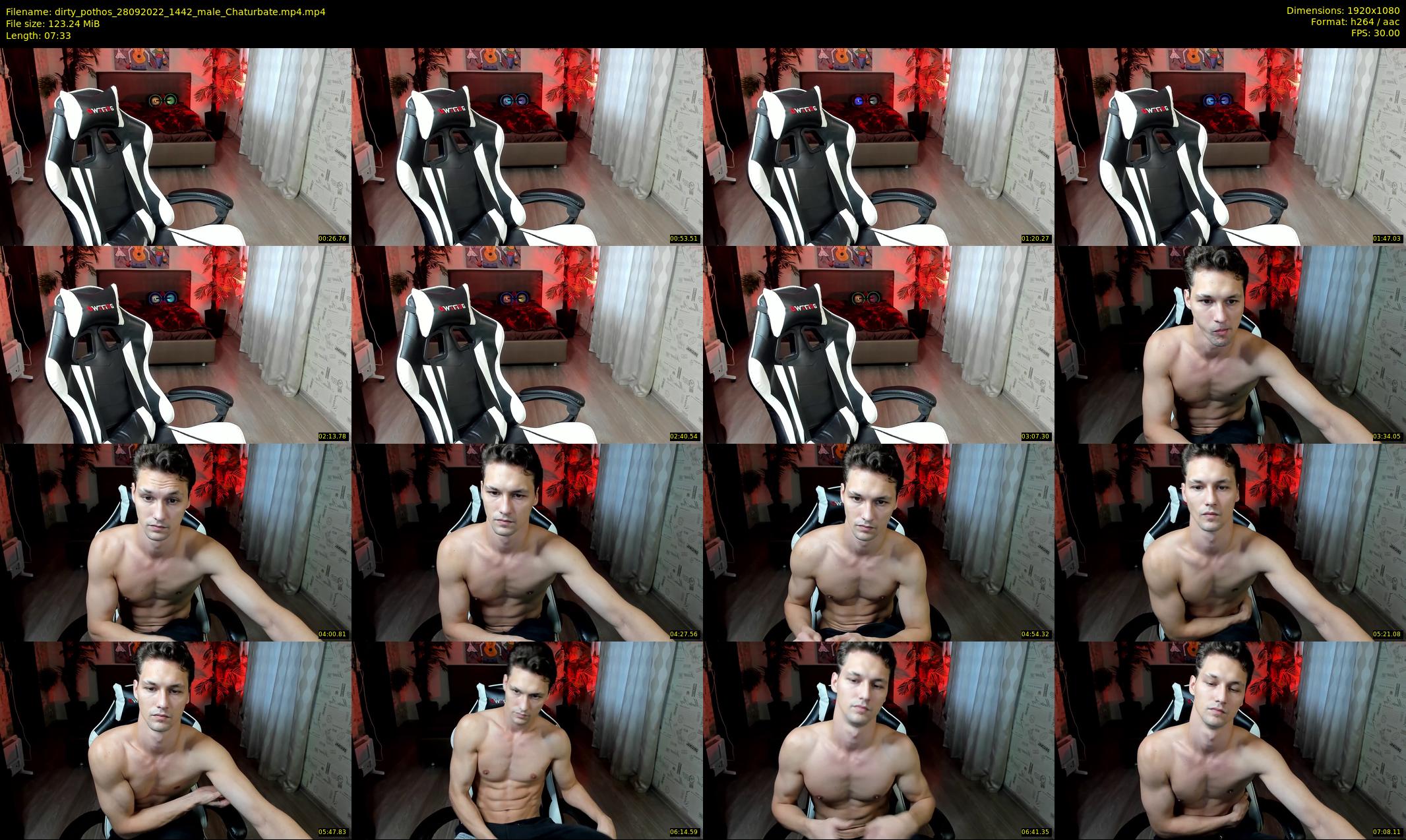 dirty_pothos — 8 minute Chaturbate male cam show recording, 1080p, Sep 28, 2022