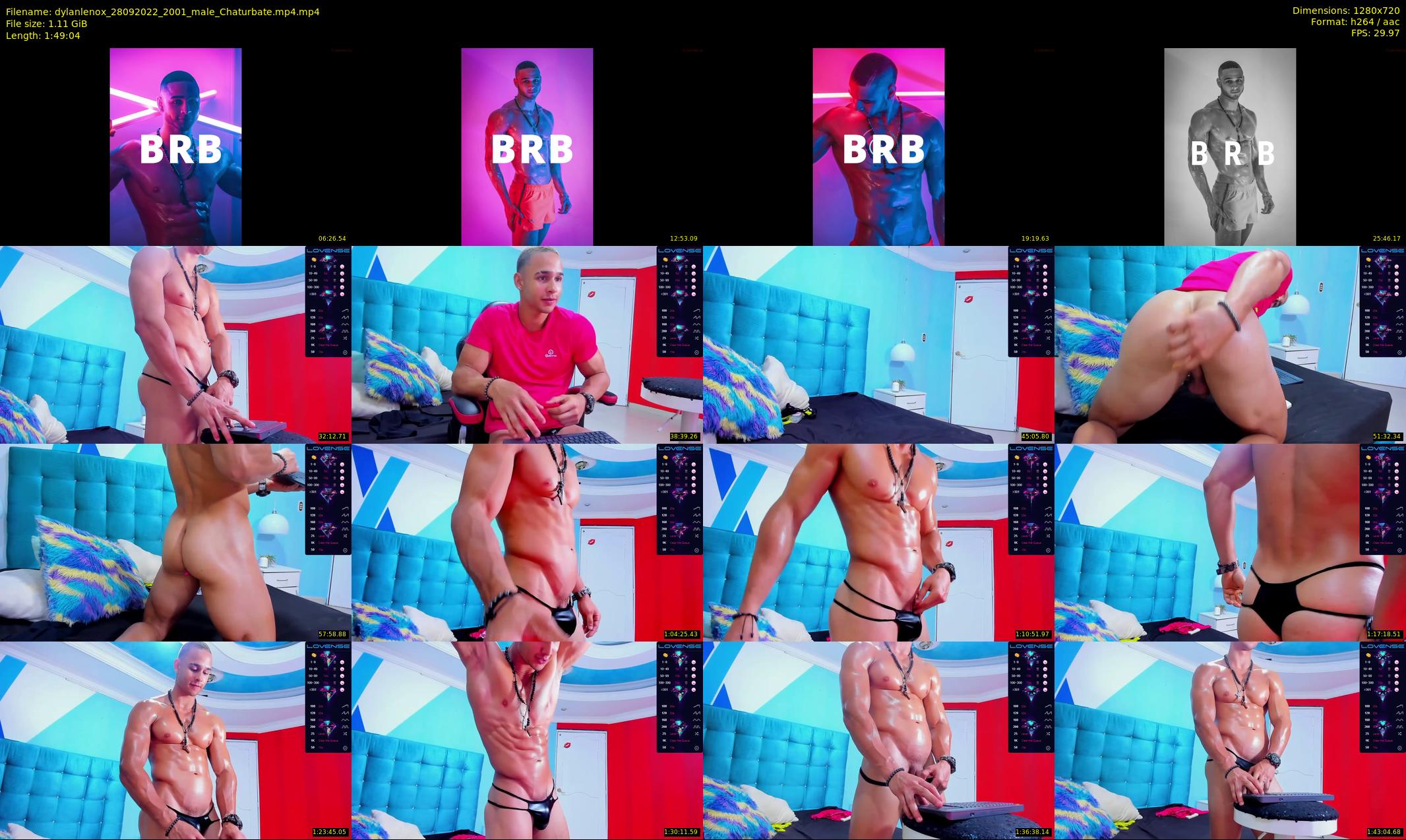 dylanlenox — 110 minute Chaturbate male cam show recording, 720p, Sep 28, 2022