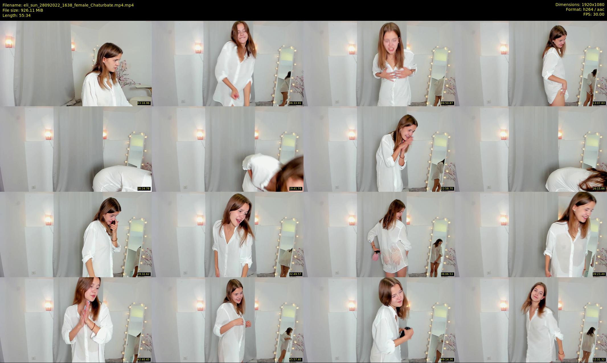 eli_sun — 56 minute Chaturbate female cam show recording, 1080p, Sep 28, 2022