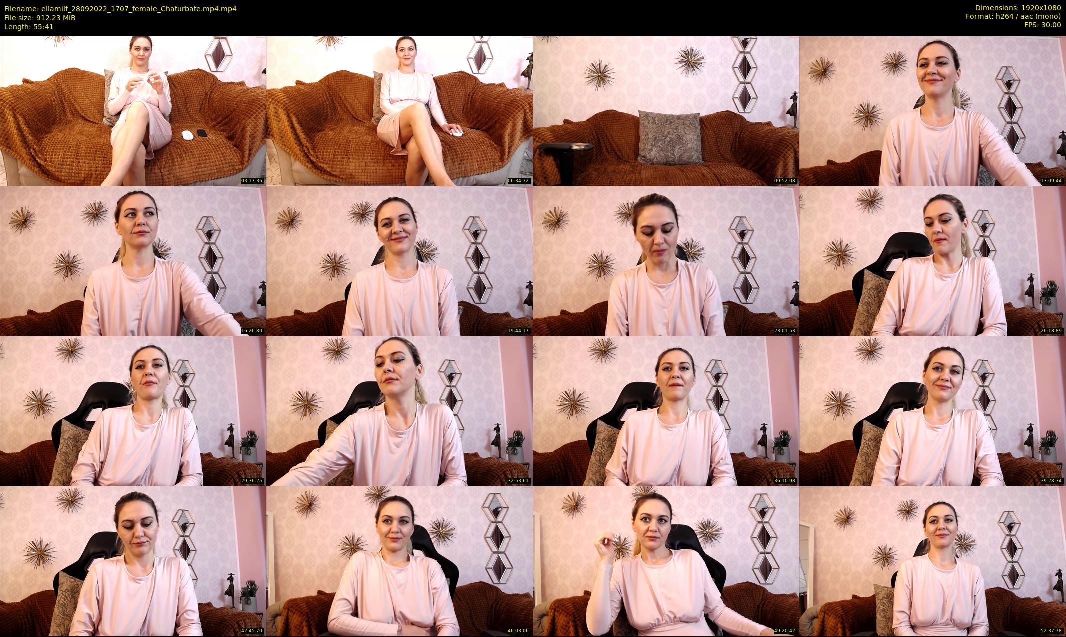 ellamilf — 56 minute Chaturbate female cam show recording, 1080p, Sep 28, 2022