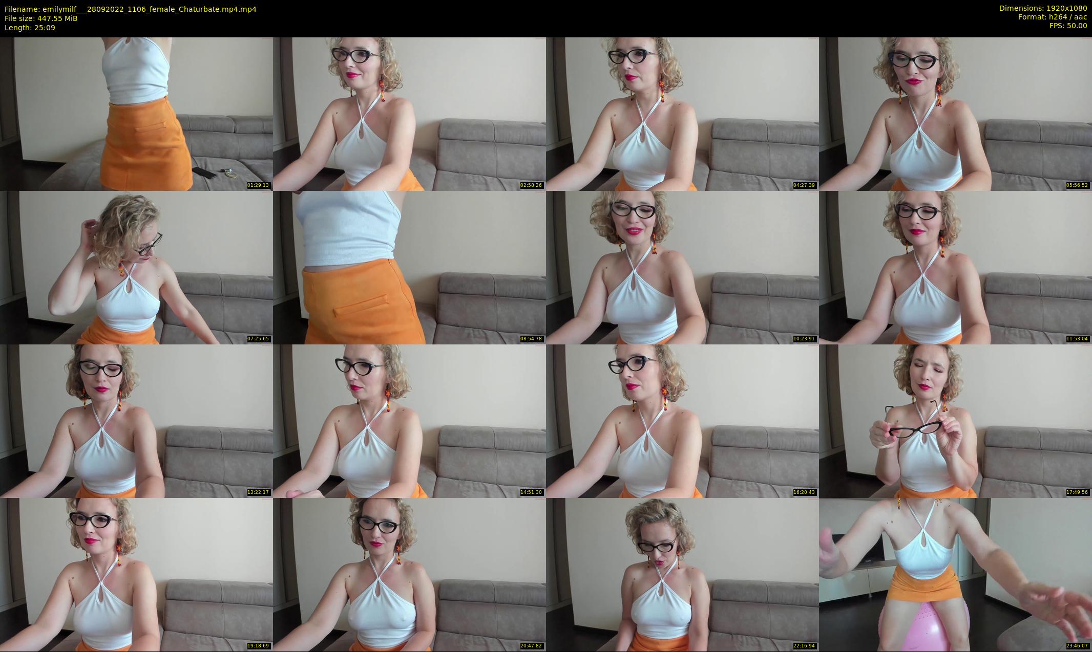 emilymilf__ — 26 minute Chaturbate female cam show recording, 1080p, Sep 28, 2022