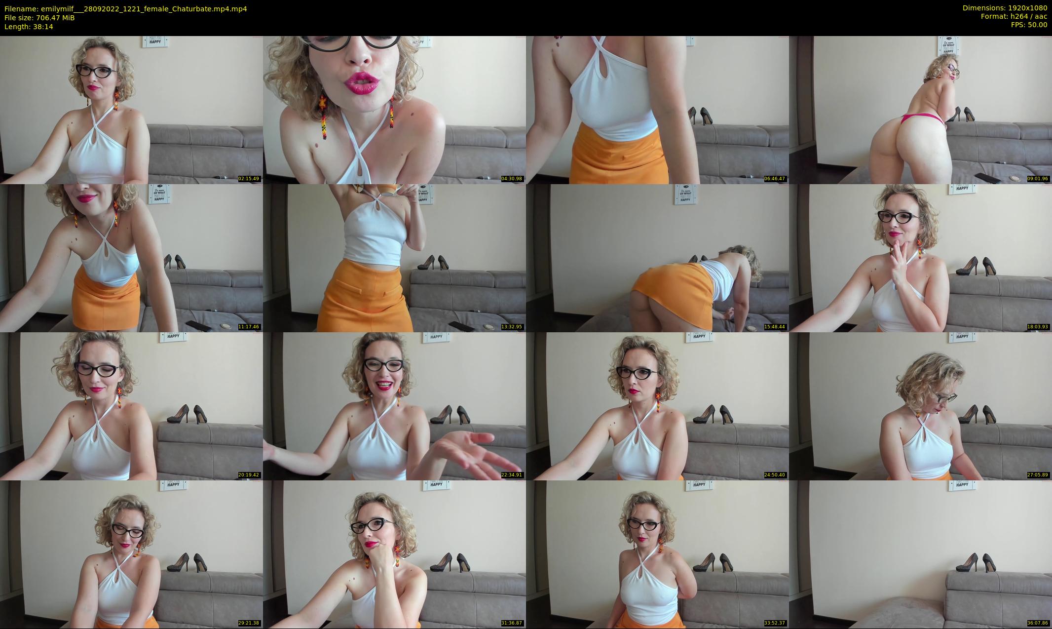 emilymilf__ — 39 minute Chaturbate female cam show recording, 1080p, Sep 28, 2022