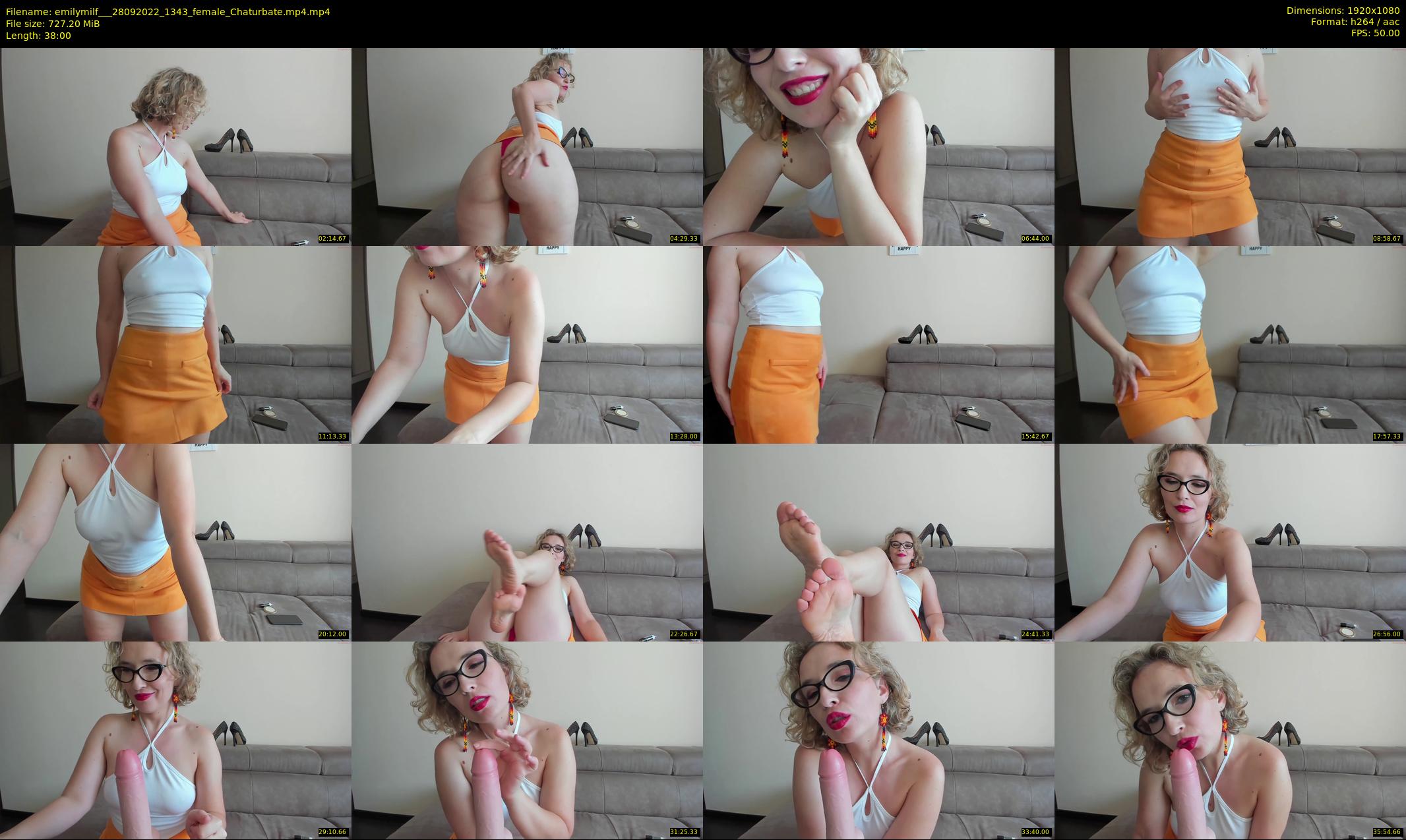 emilymilf__ — 38 minute Chaturbate female cam show recording, 1080p, Sep 28, 2022