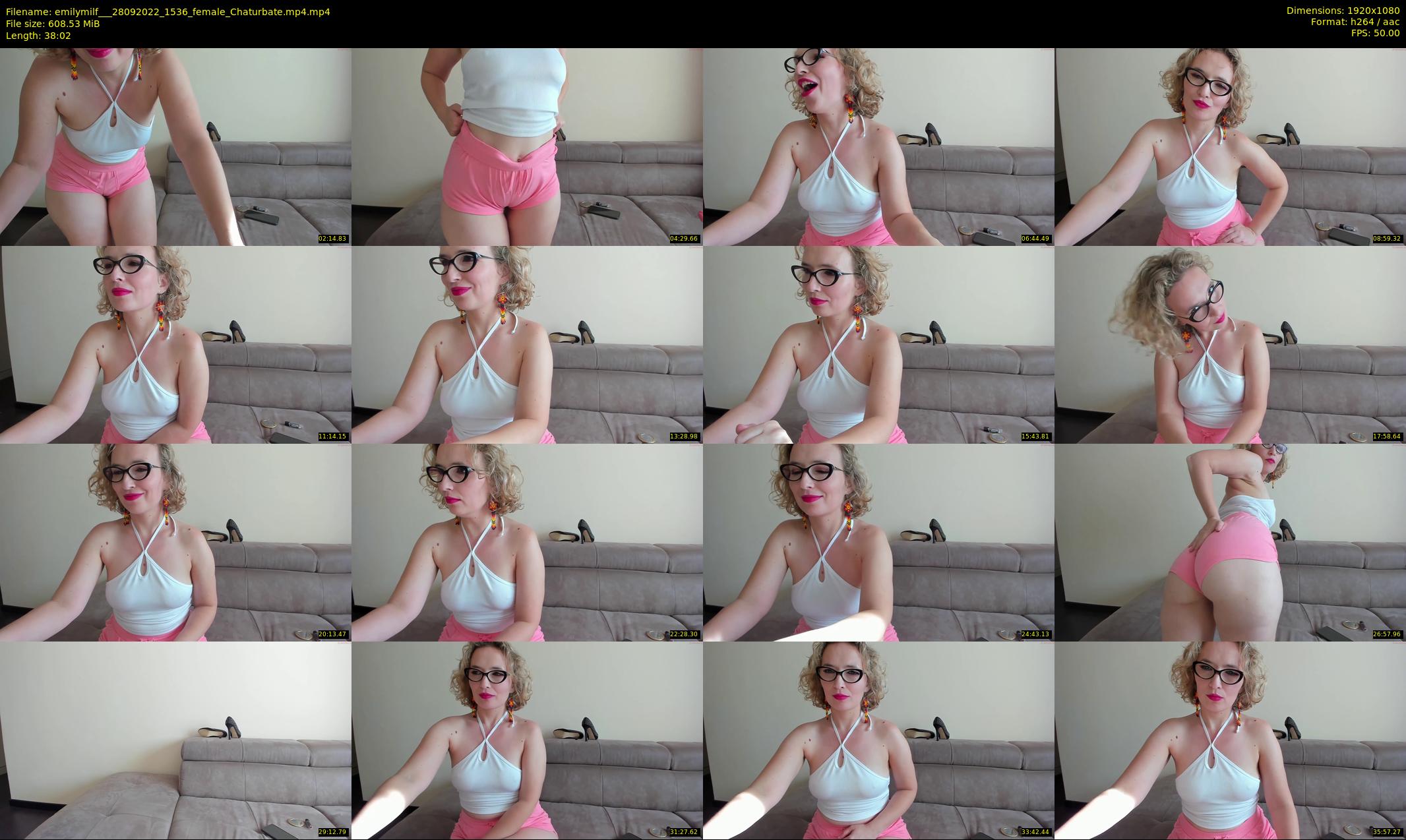 emilymilf__ — 39 minute Chaturbate female cam show recording, 1080p, Sep 28, 2022