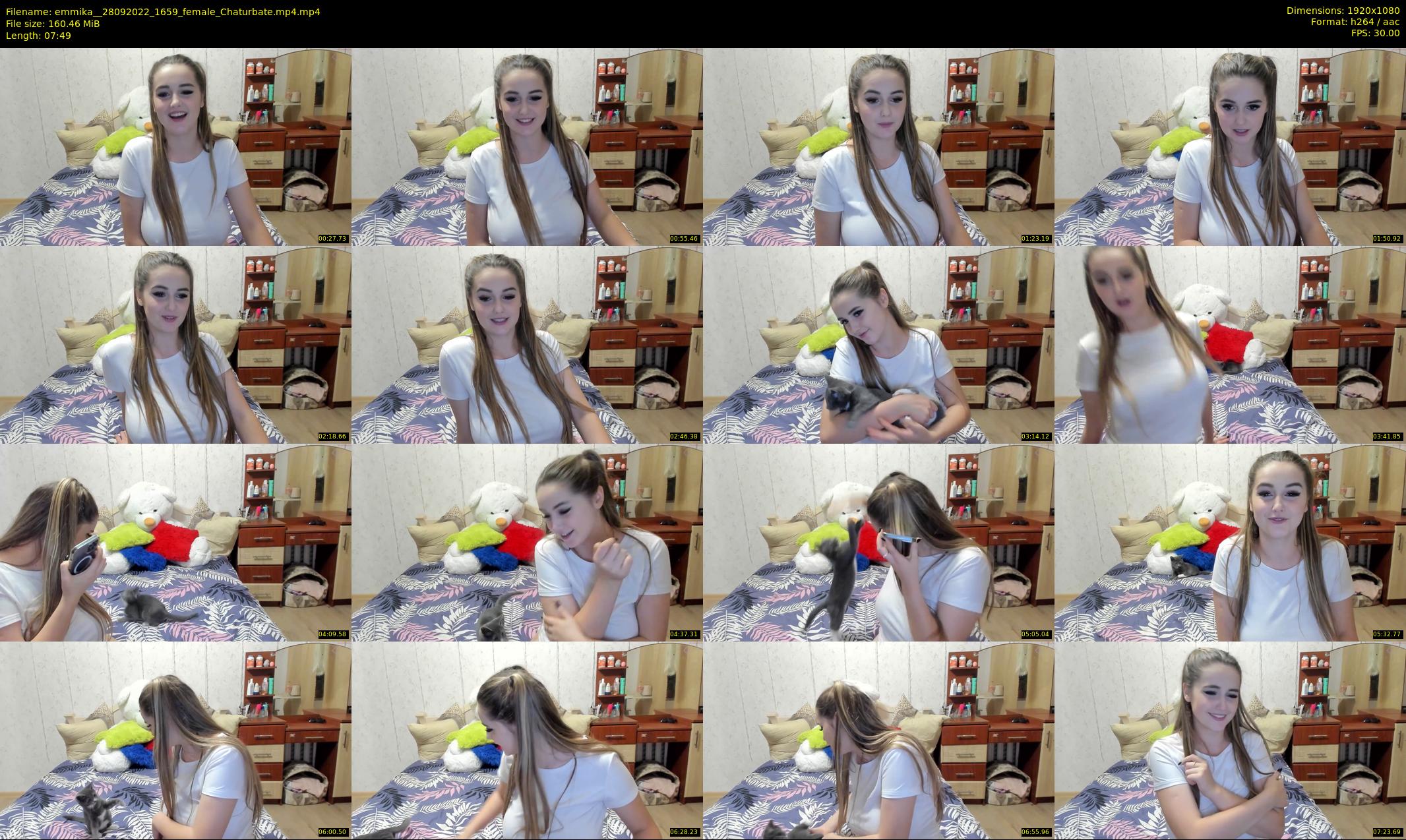 emmika_ — 8 minute Chaturbate female cam show recording, 1080p, Sep 28, 2022