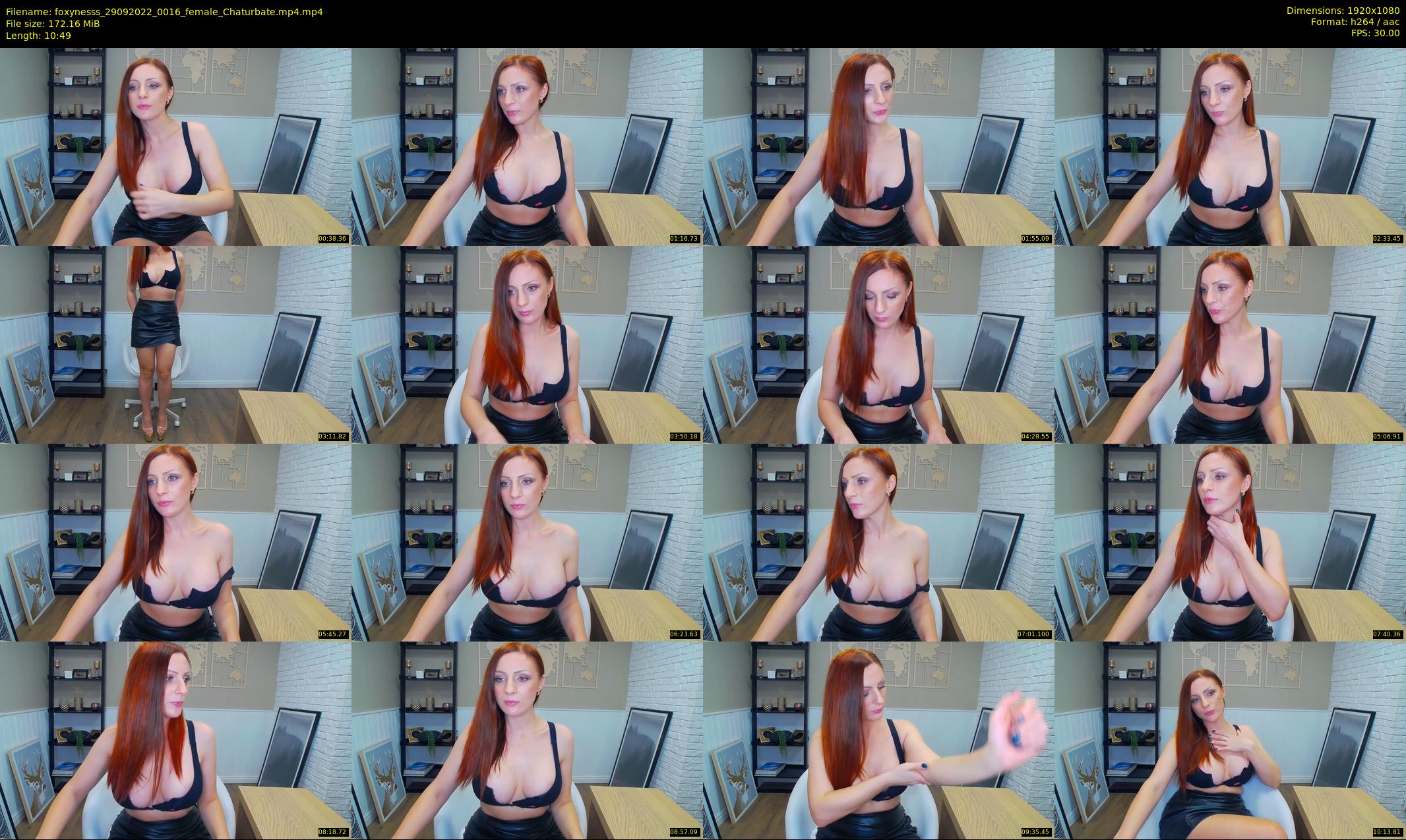 foxynesss — 11 minute Chaturbate female cam show recording, 1080p, Sep 29, 2022