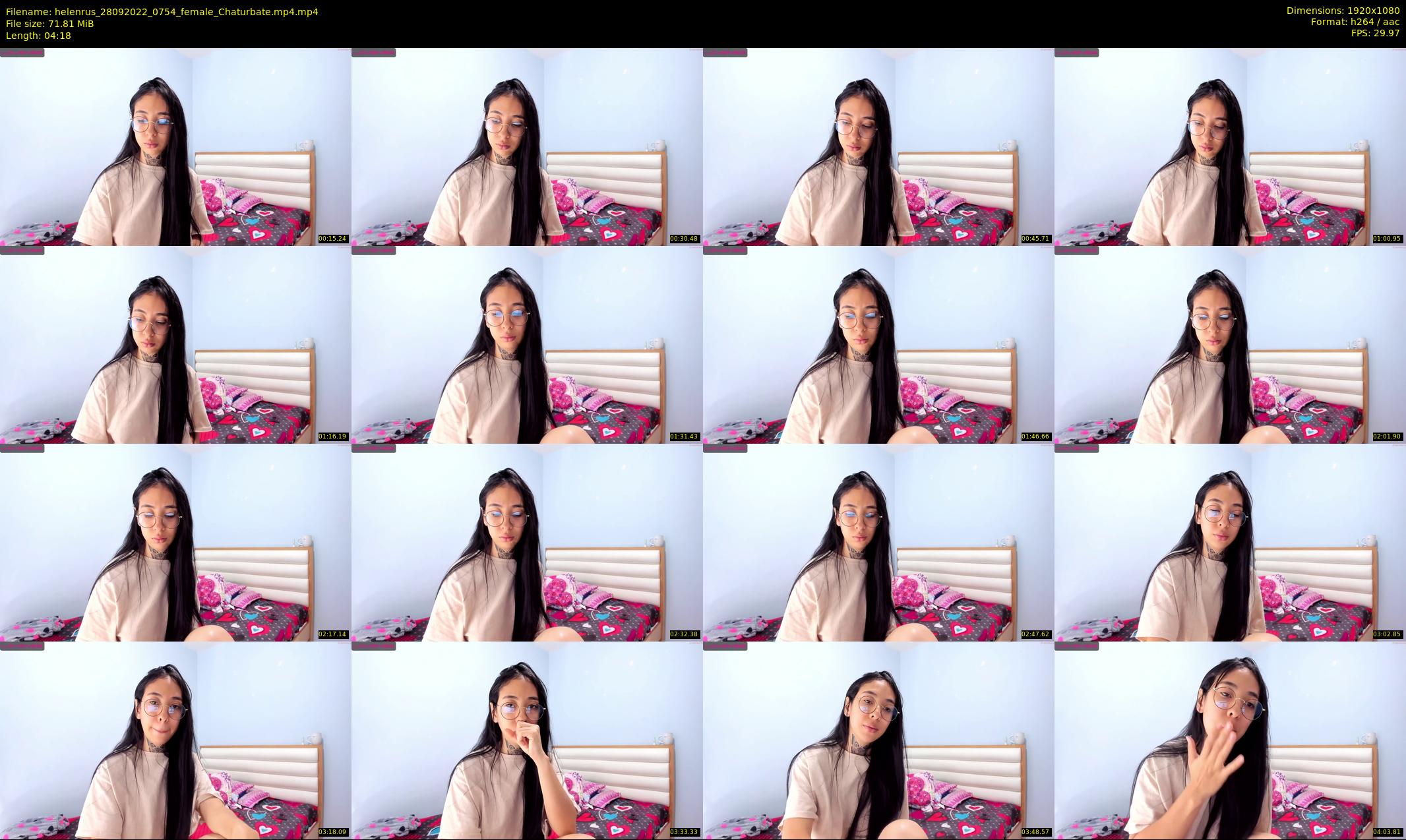 helenrus — 5 minute Chaturbate female cam show recording, 1080p, Sep 28, 2022