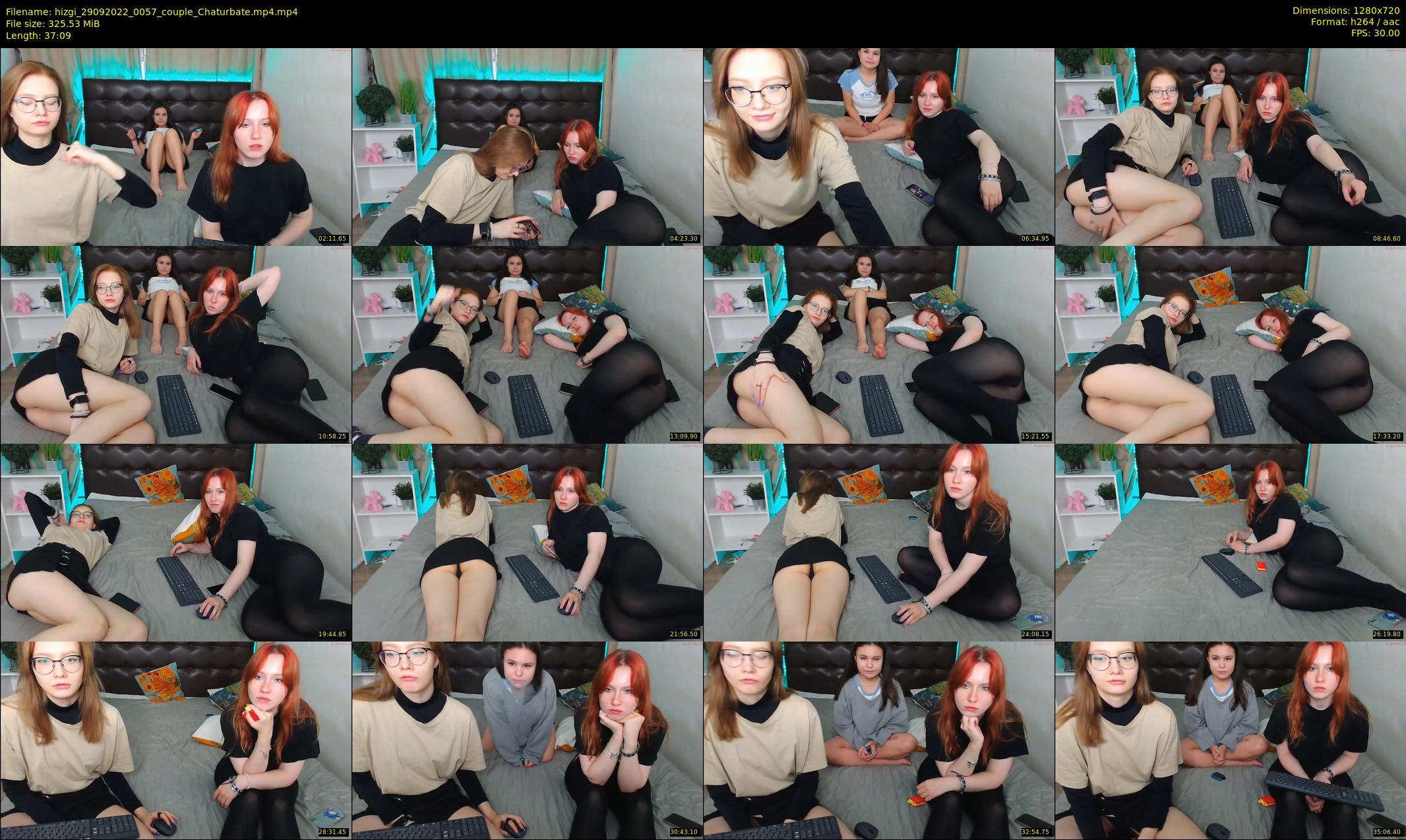 hizgi — 38 minute Chaturbate couple cam show recording, 720p, Sep 29, 2022