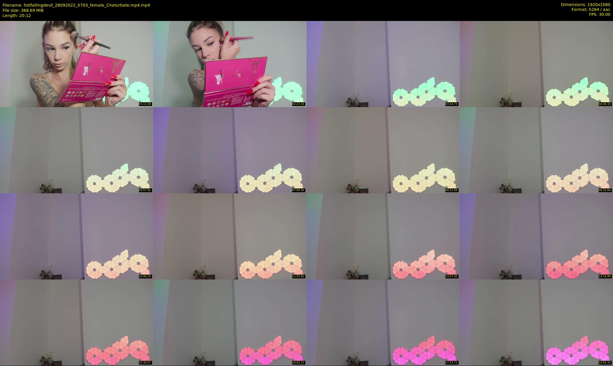 hotfallingdevil — 21 minute Chaturbate female cam show recording, 1080p, Sep 28, 2022