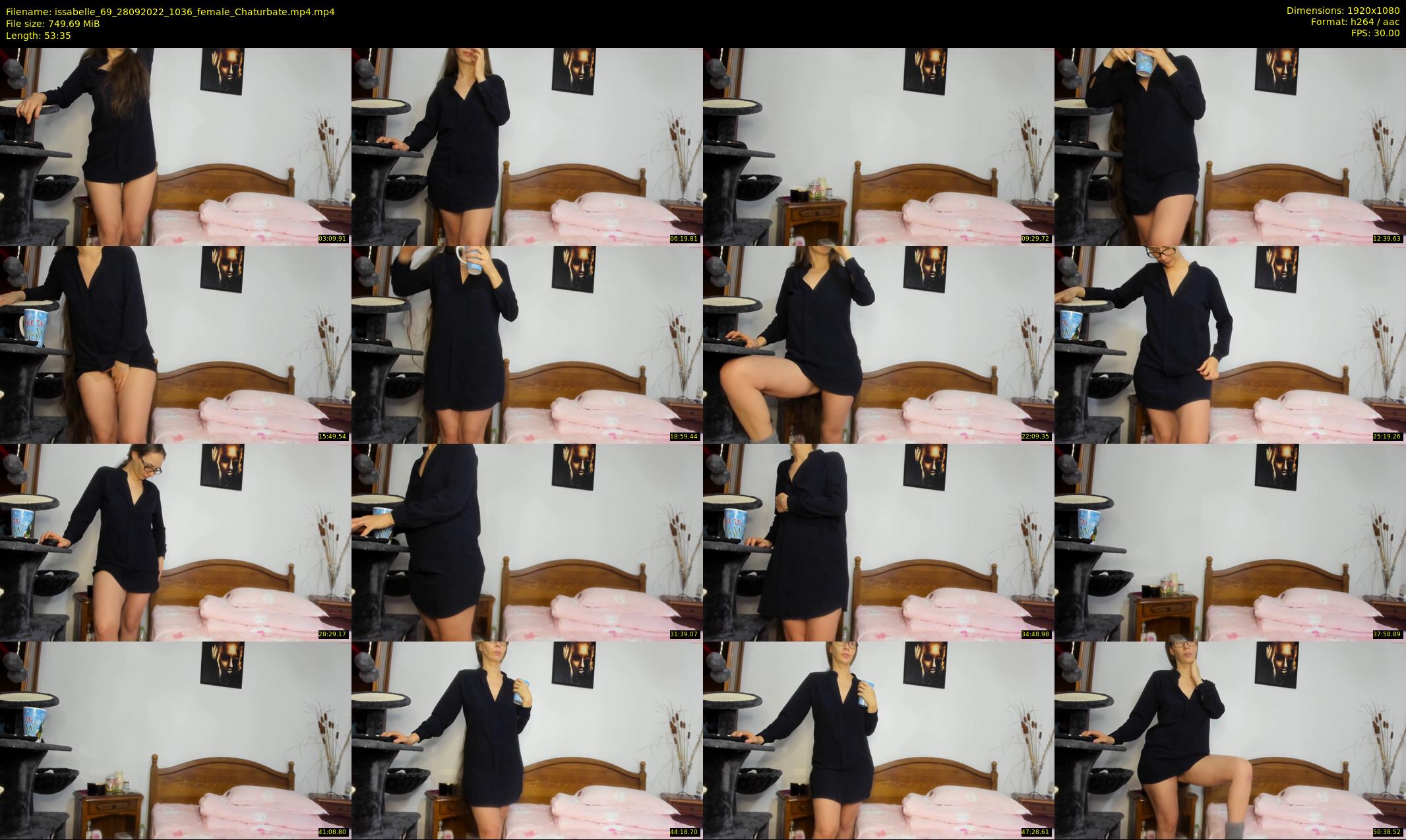 issabelle_69 — 54 minute Chaturbate couple cam show recording, 1080p, Sep 28, 2022