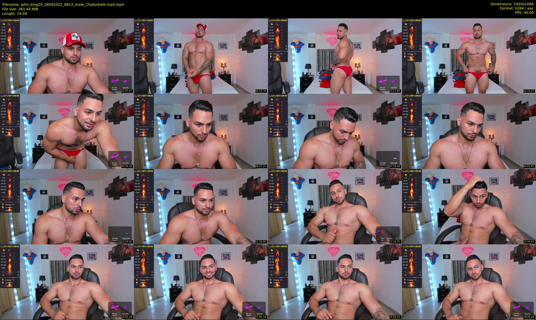 john_king29 — 20 minute Chaturbate male cam show recording, 1080p, Sep 28, 2022