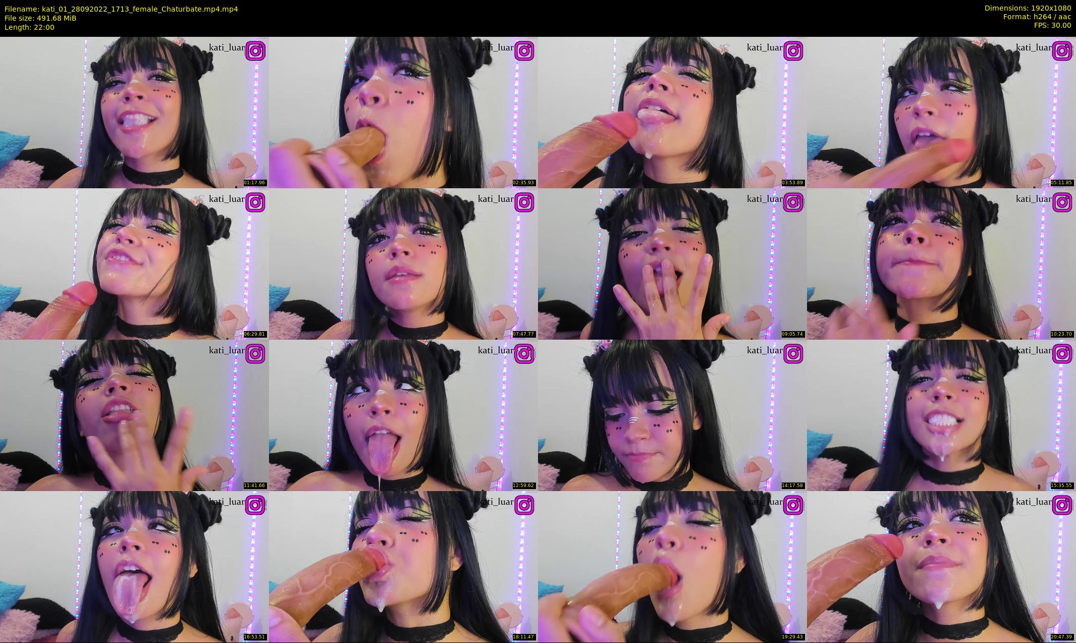 kati_01 — 22 minute Chaturbate female cam show recording, 1080p, Sep 28, 2022