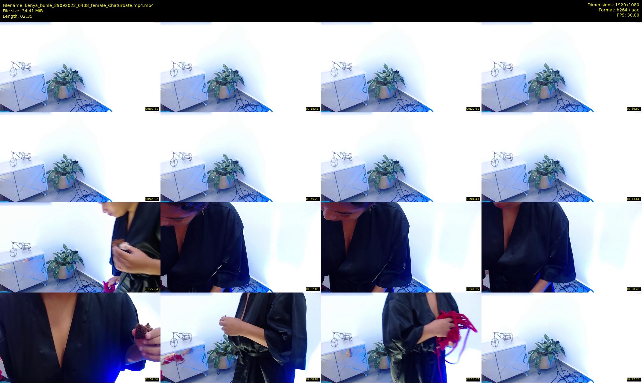 kenya_buhle — 3 minute Chaturbate female cam show recording, 1080p, Sep 29, 2022