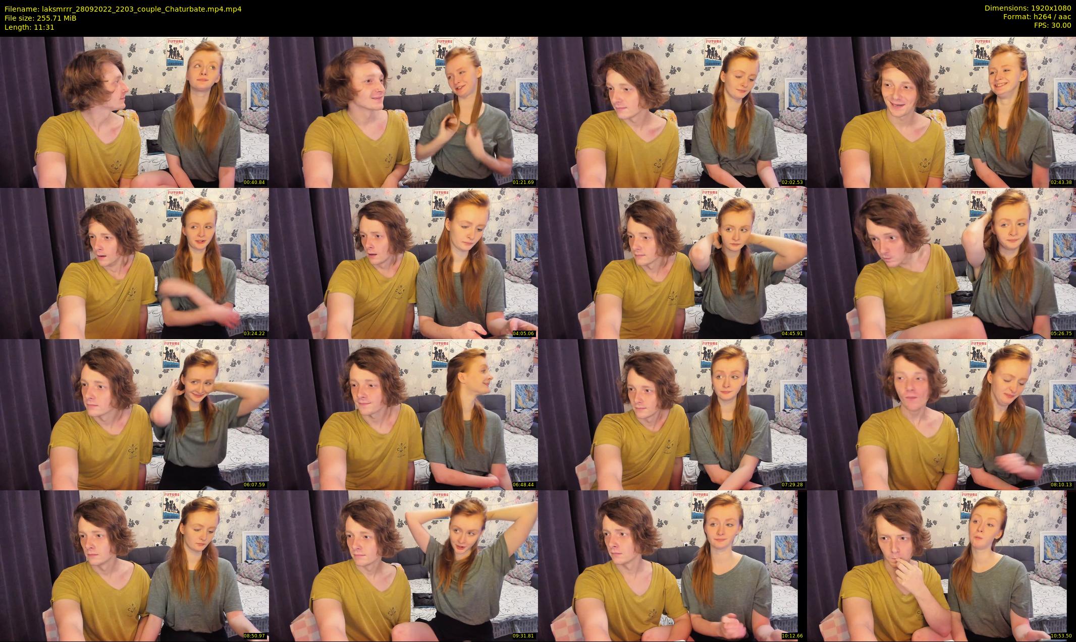 laksmrrr — 12 minute Chaturbate couple cam show recording, 1080p, Sep 28, 2022